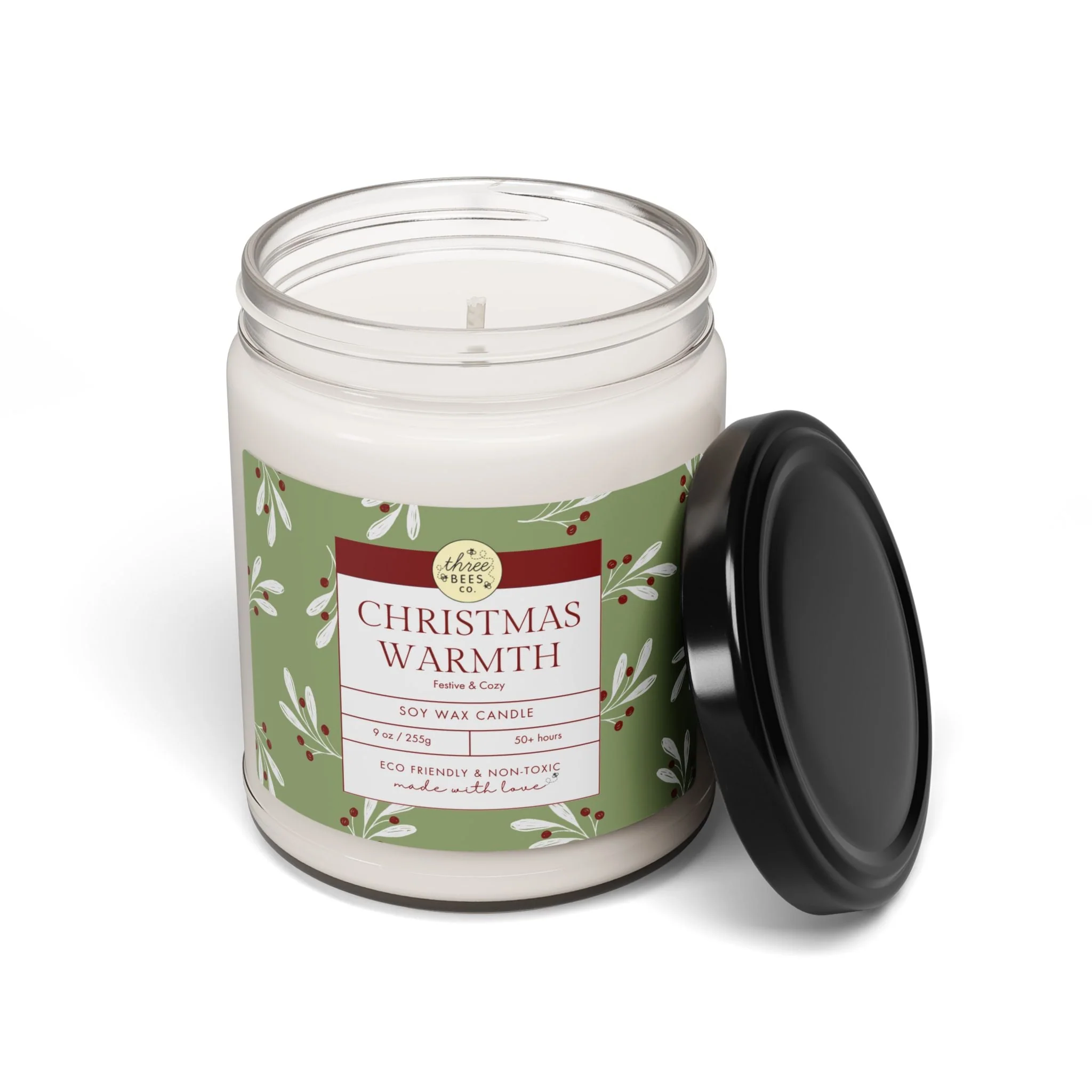 Three Bees Scented Soy Candle - 9oz - Image 18