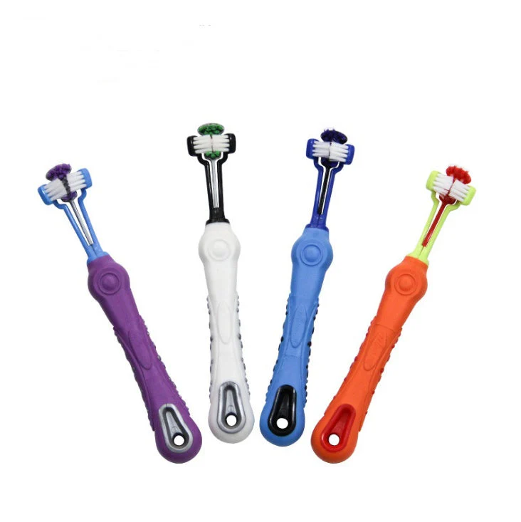 Three Sided Pet Toothbrush - Image 2