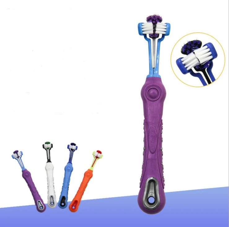 Three Sided Pet Toothbrush - Image 3