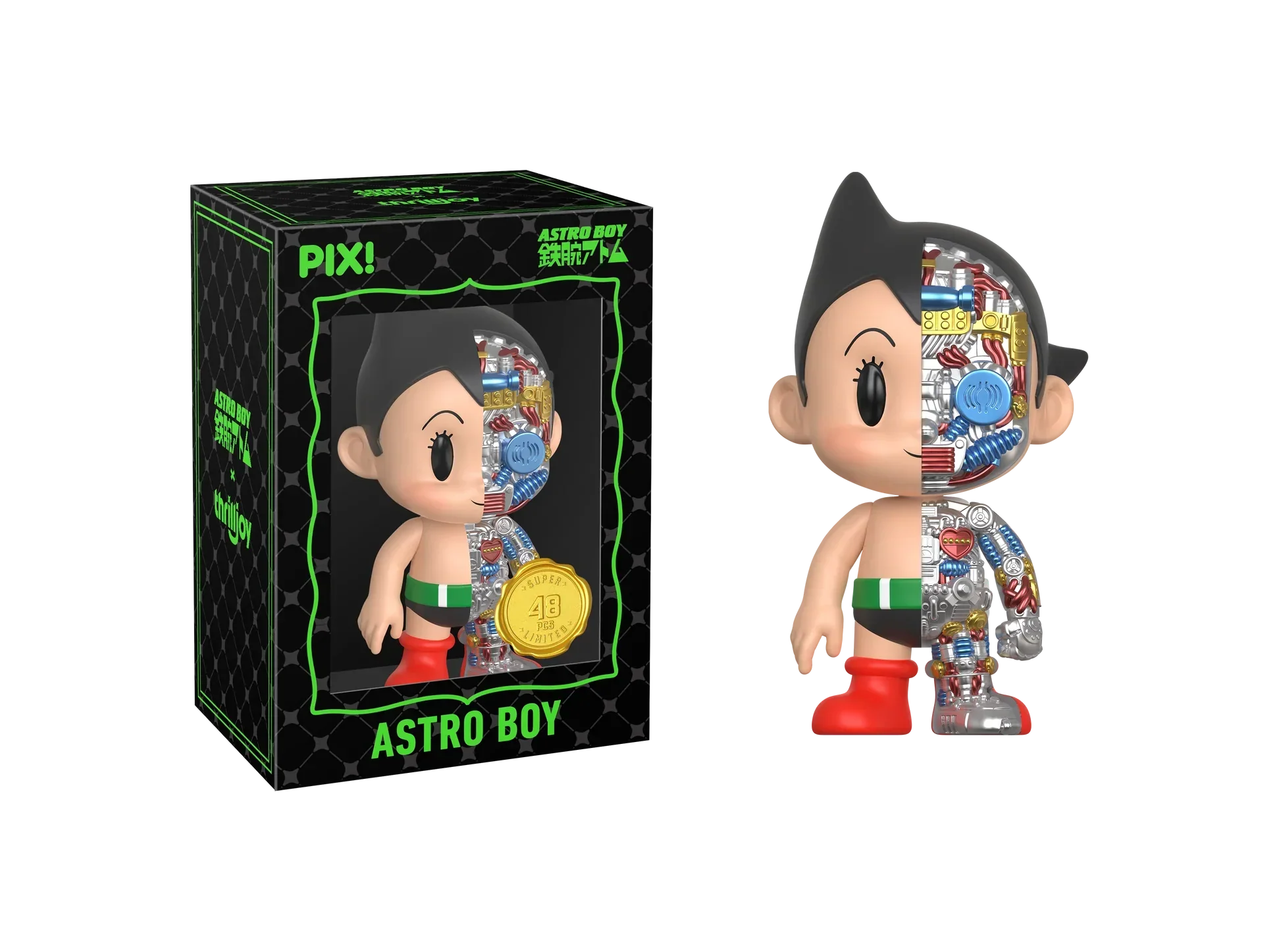 [Thrilljoy] Astro Boy - Astro Boy LE7777 PIX Vinyl Figure (1 in 6 Chance at Chase) - Image 7