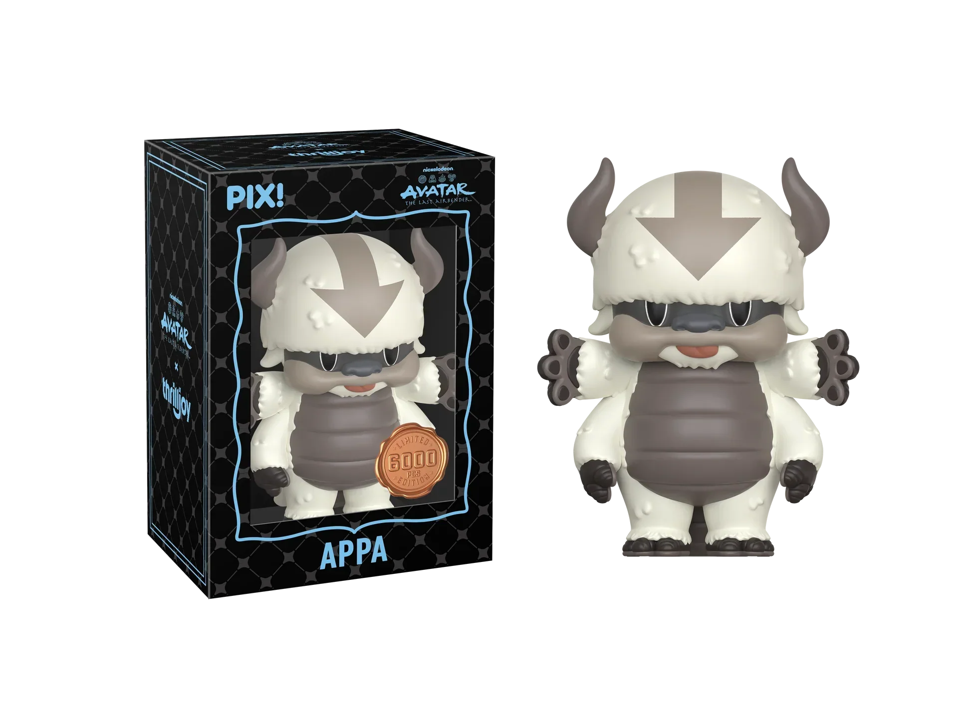 [Thrilljoy] Avatar The Last Airbender - Appa LE6000 PIX Vinyl Figure (1 in 6 Chance at Chase) - Image 3