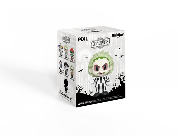 [Thrilljoy] Beetlejuice PIXL Blind Box Vinyl (Chance at 1 of 300 hyper-rare “chase” pieces will be redeemable for a special 12” MEGA PIX!) - Image 3