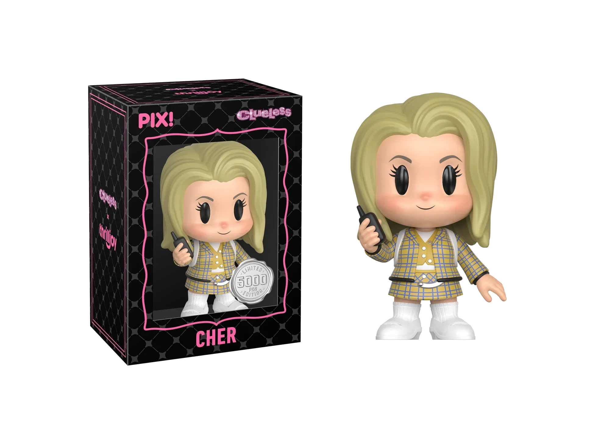 [Thrilljoy] Clueless Movie - Cher Horowitz LE5000 PIX Vinyl Figure (1 in 6 Chance at Chase) - Image 3