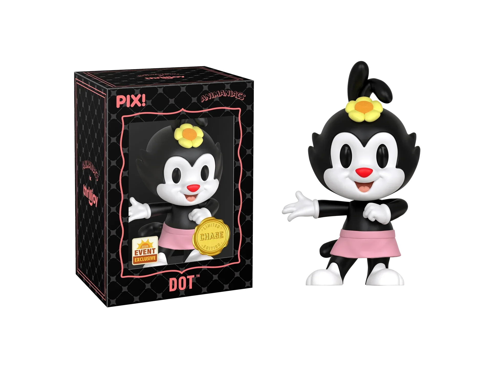 [Thrilljoy] [EXCLUSIVE] Animaniacs - Wakko LE6000 PIX Vinyl Figure (1 in 6 Chance at Chase) - Image 5