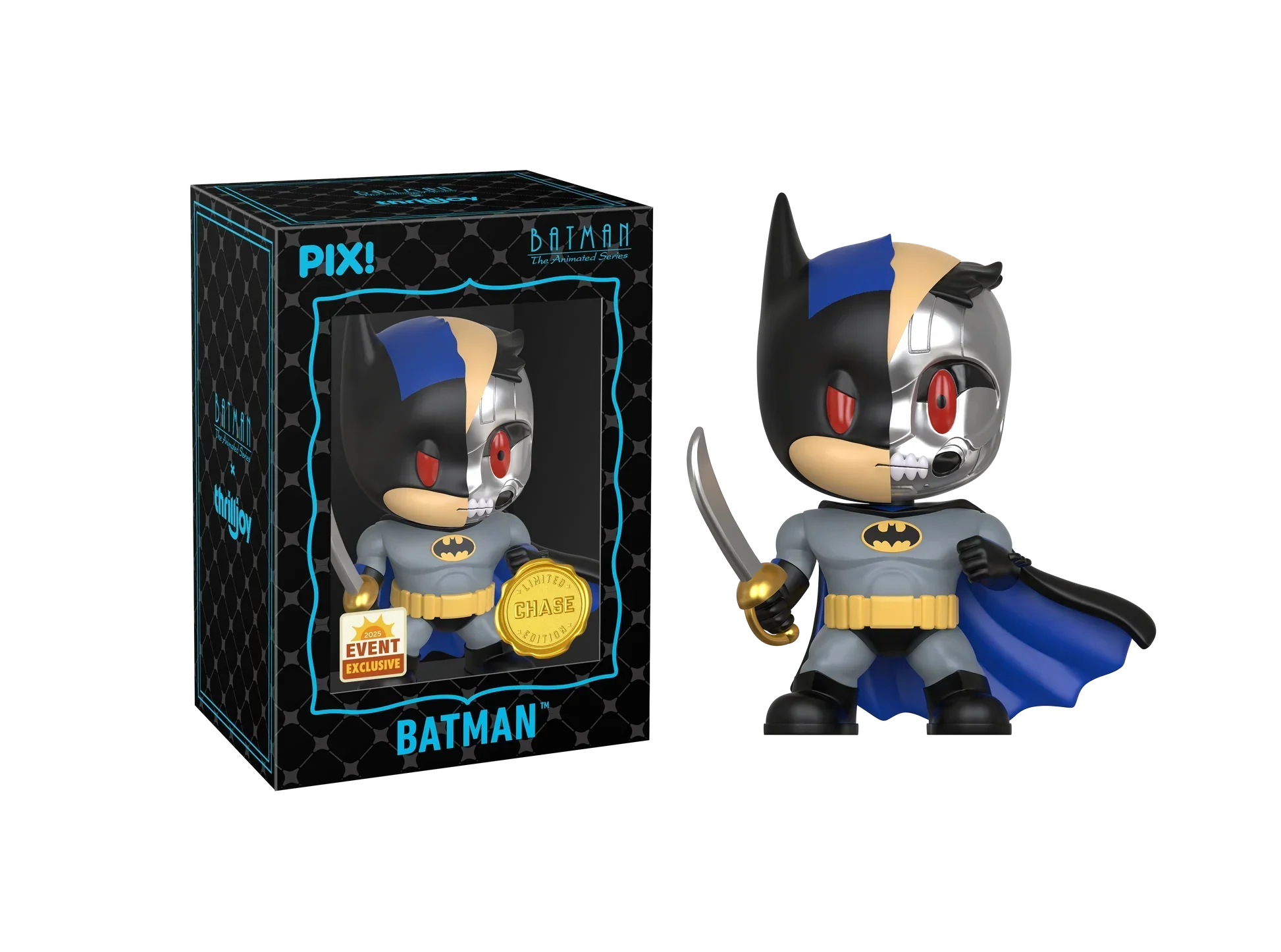 [Thrilljoy] [EXCLUSIVE] Batman the Animated Series - Batman LE7500 PIX Vinyl Figure (1 in 6 Chance at Chase) - Image 5