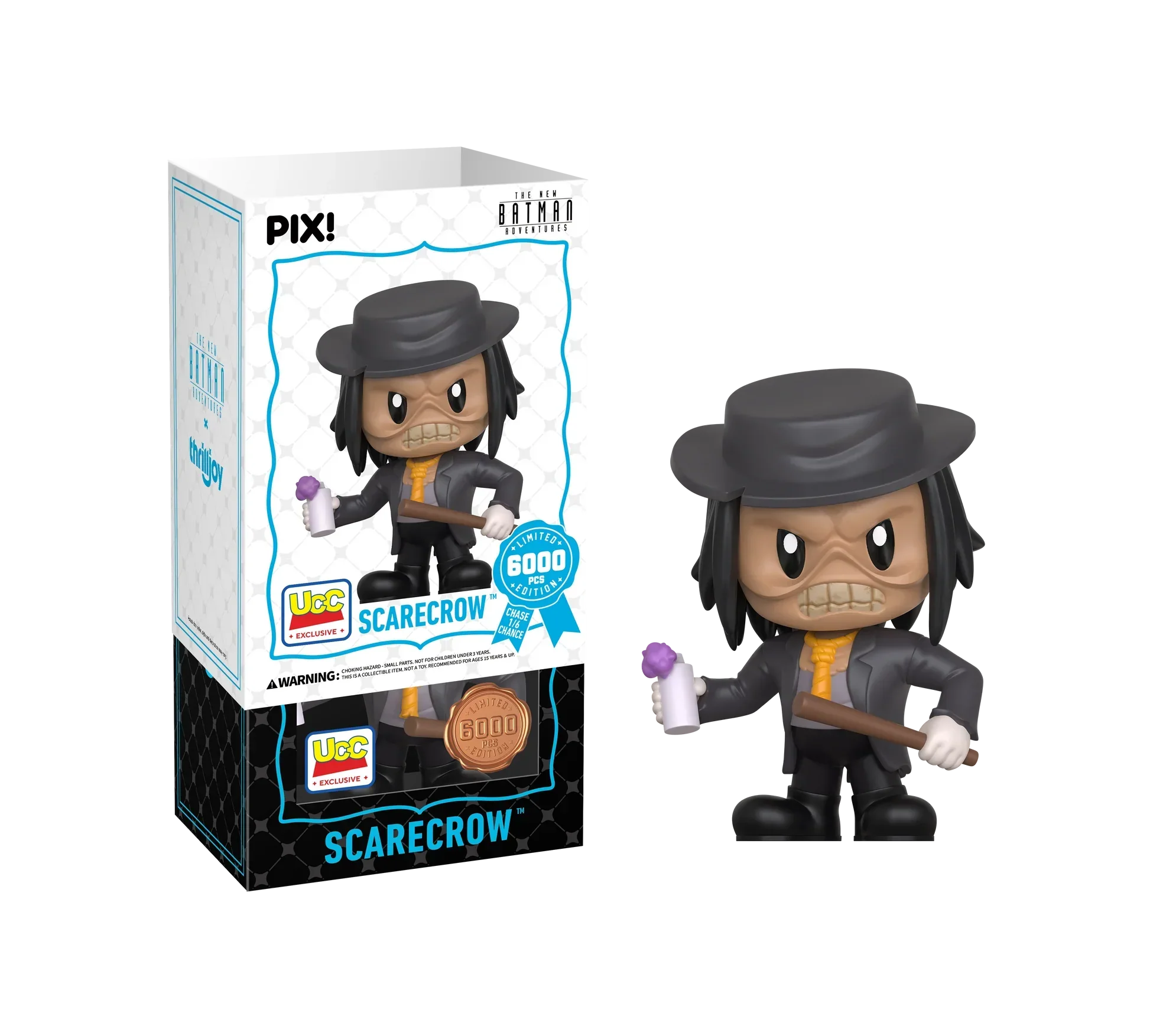 [Thrilljoy] [EXCLUSIVE] Batman the Animated Series - Scarecrow LE6000 PIX Vinyl Figure (1 in 6 Chance at Chase) - Image 2