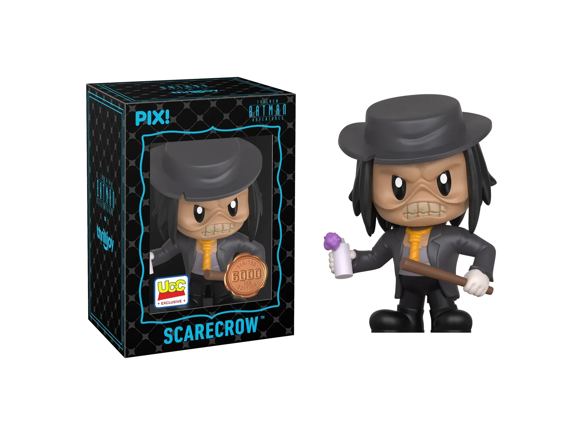 [Thrilljoy] [EXCLUSIVE] Batman the Animated Series - Scarecrow LE6000 PIX Vinyl Figure (1 in 6 Chance at Chase) - Image 3