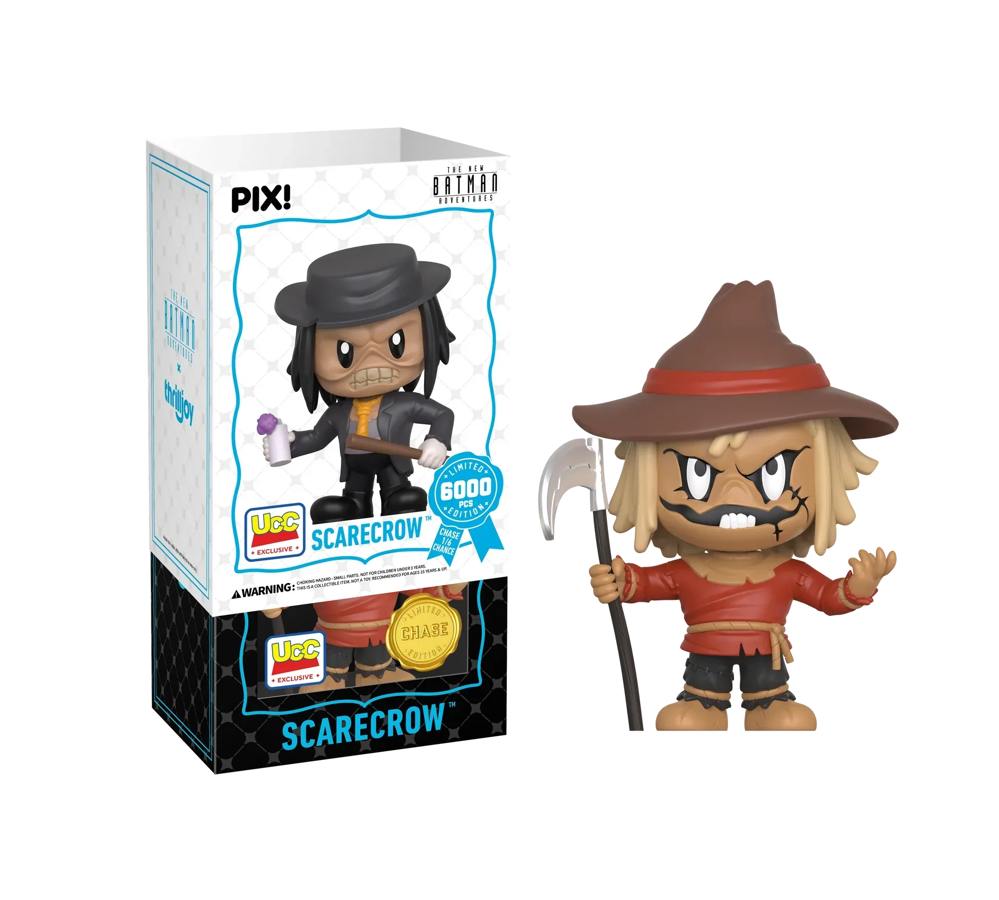 [Thrilljoy] [EXCLUSIVE] Batman the Animated Series - Scarecrow LE6000 PIX Vinyl Figure (1 in 6 Chance at Chase) - Image 4