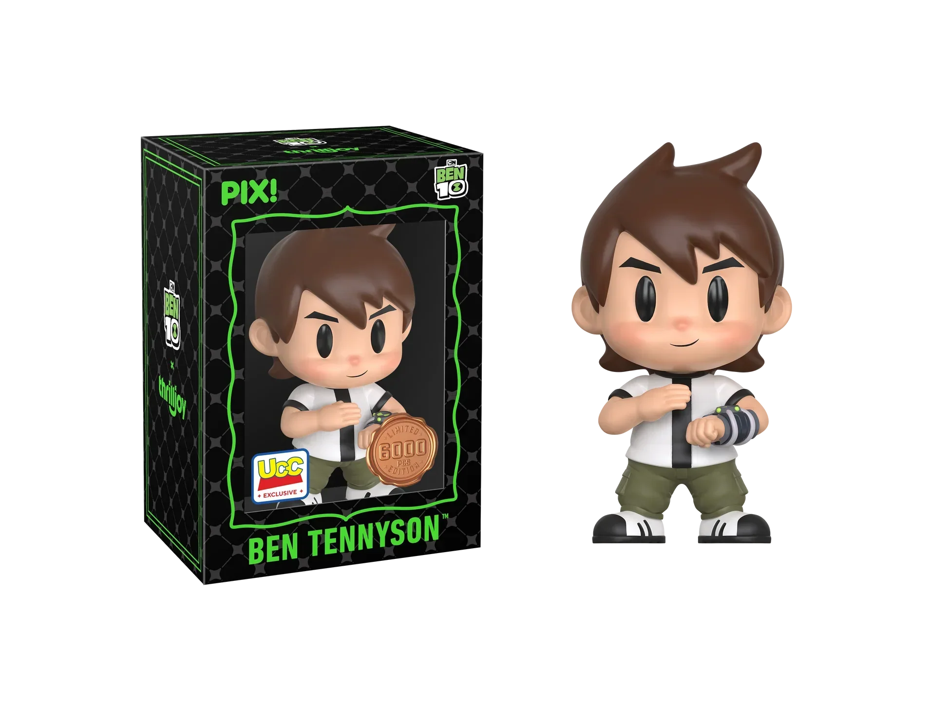 [Thrilljoy] [EXCLUSIVE] BEN 10 - Ben Tennyson LE6000 PIX Vinyl Figure (1 in 6 Chance at Chase) - Image 3