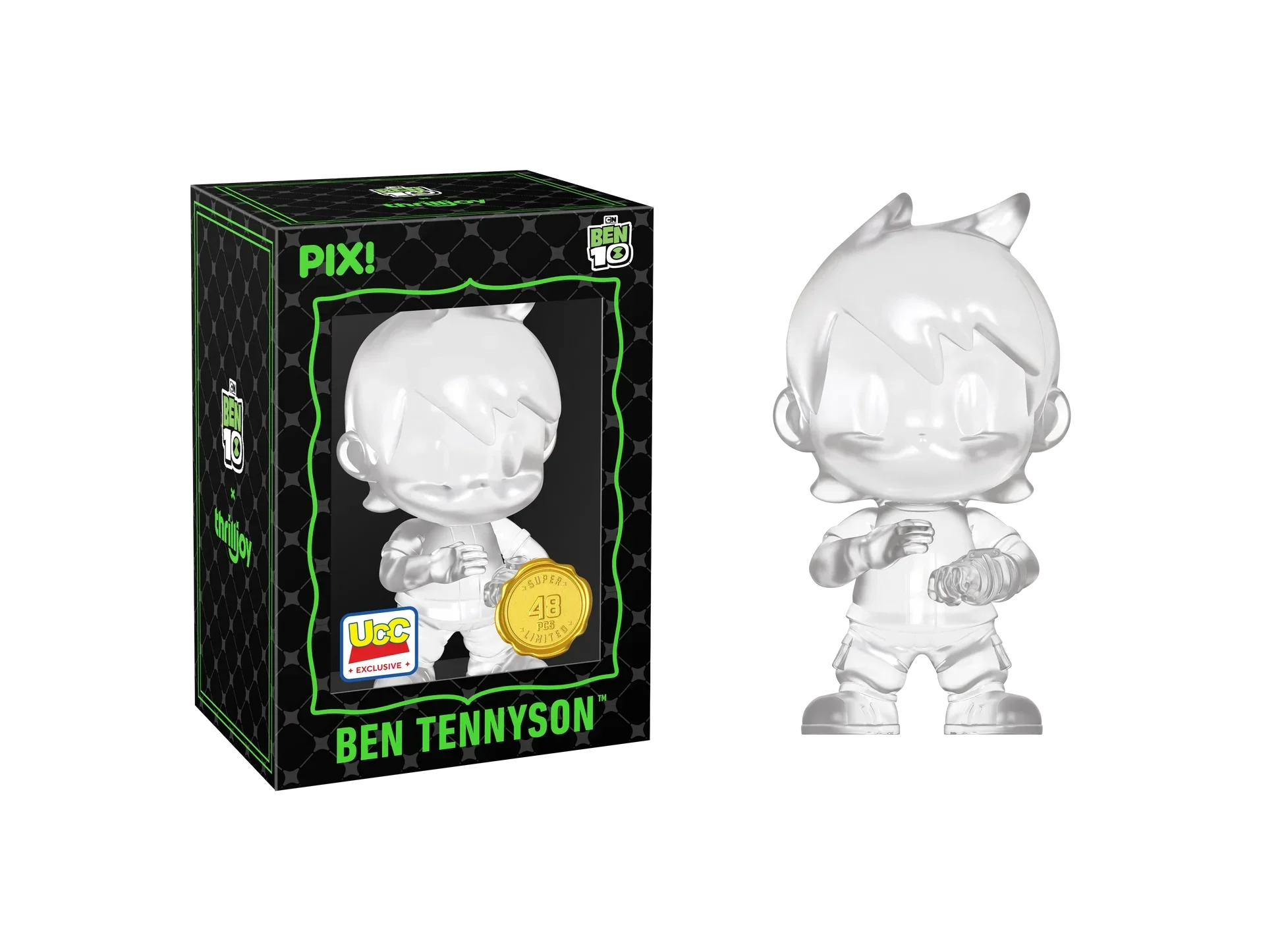 [Thrilljoy] [EXCLUSIVE] BEN 10 - Ben Tennyson LE6000 PIX Vinyl Figure (1 in 6 Chance at Chase) - Image 7