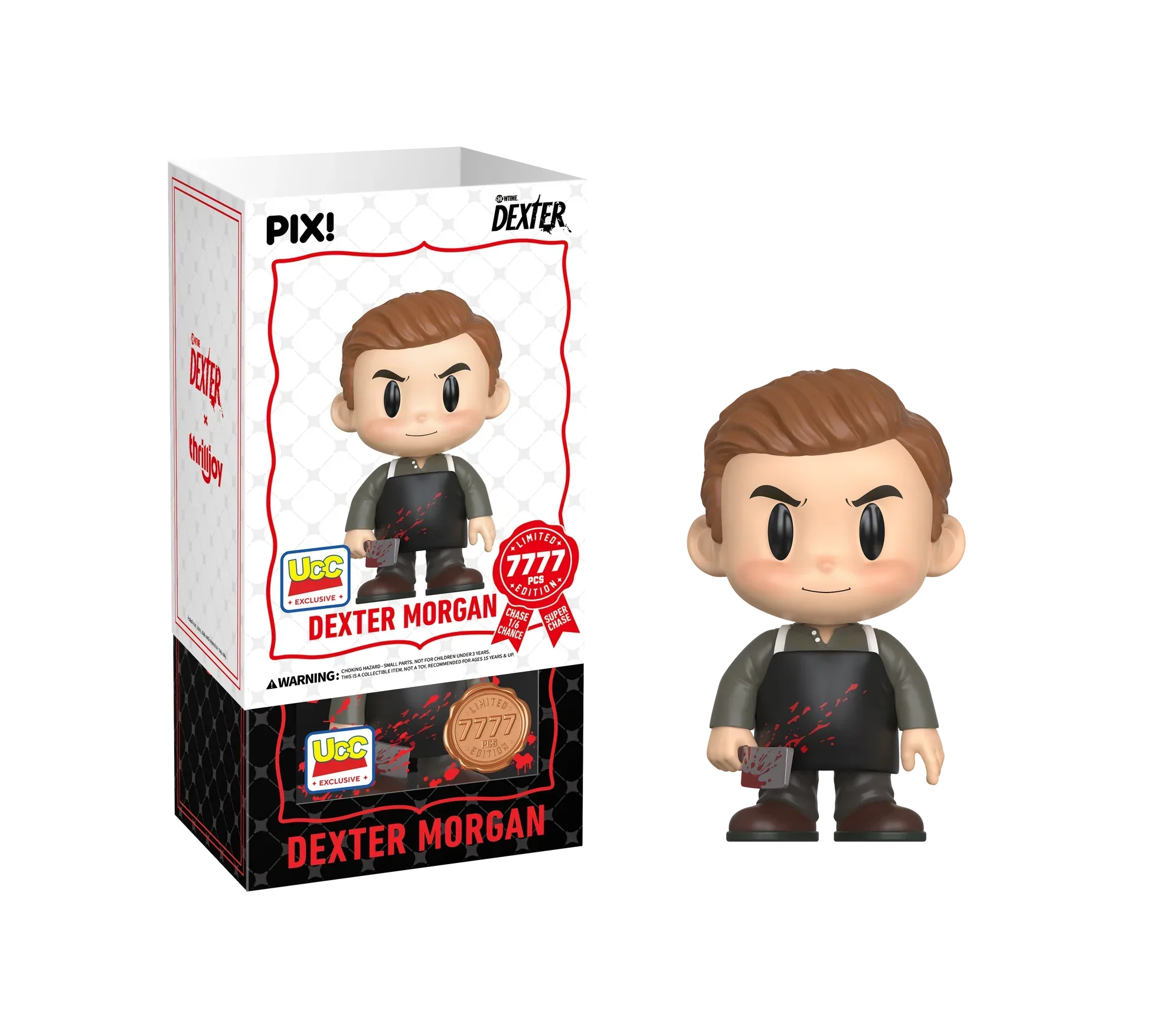 [Thrilljoy] [EXCLUSIVE] Dexter - Dexter Morgan LE7777 PIX Vinyl Figure (1 in 6 Chance at Chase) - Image 2