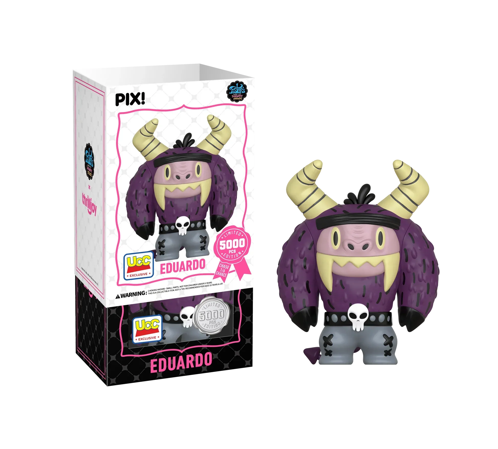 [Thrilljoy] [EXCLUSIVE] Foster's Home for Imaginary Friends - Eduardo LE5000 PIX Vinyl Figure (1 in 6 Chance at Chase) - Image 2