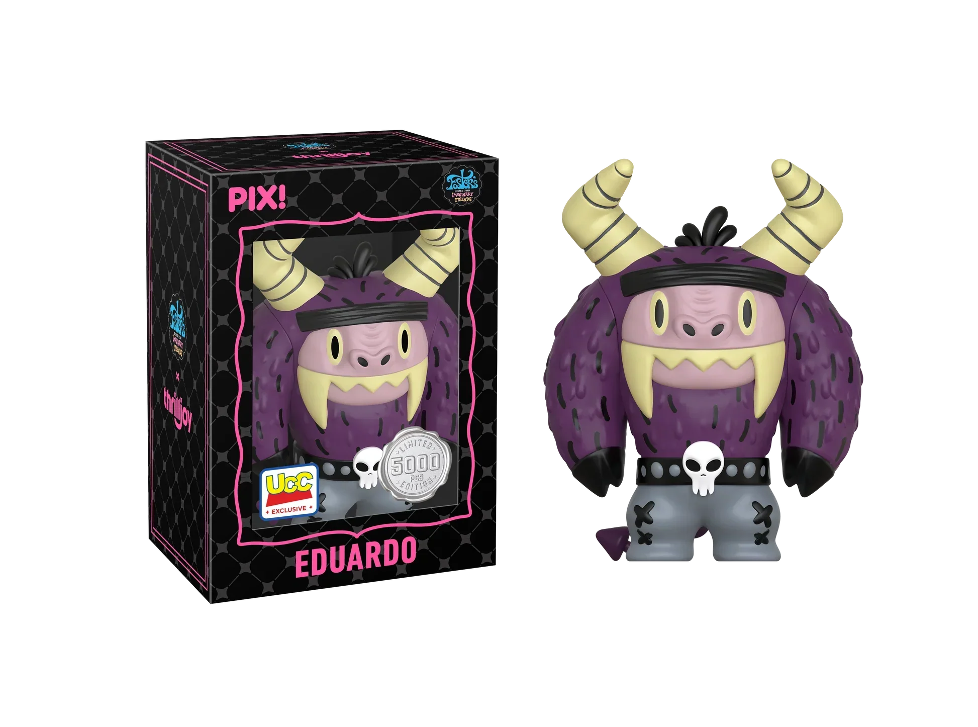 [Thrilljoy] [EXCLUSIVE] Foster's Home for Imaginary Friends - Eduardo LE5000 PIX Vinyl Figure (1 in 6 Chance at Chase) - Image 3
