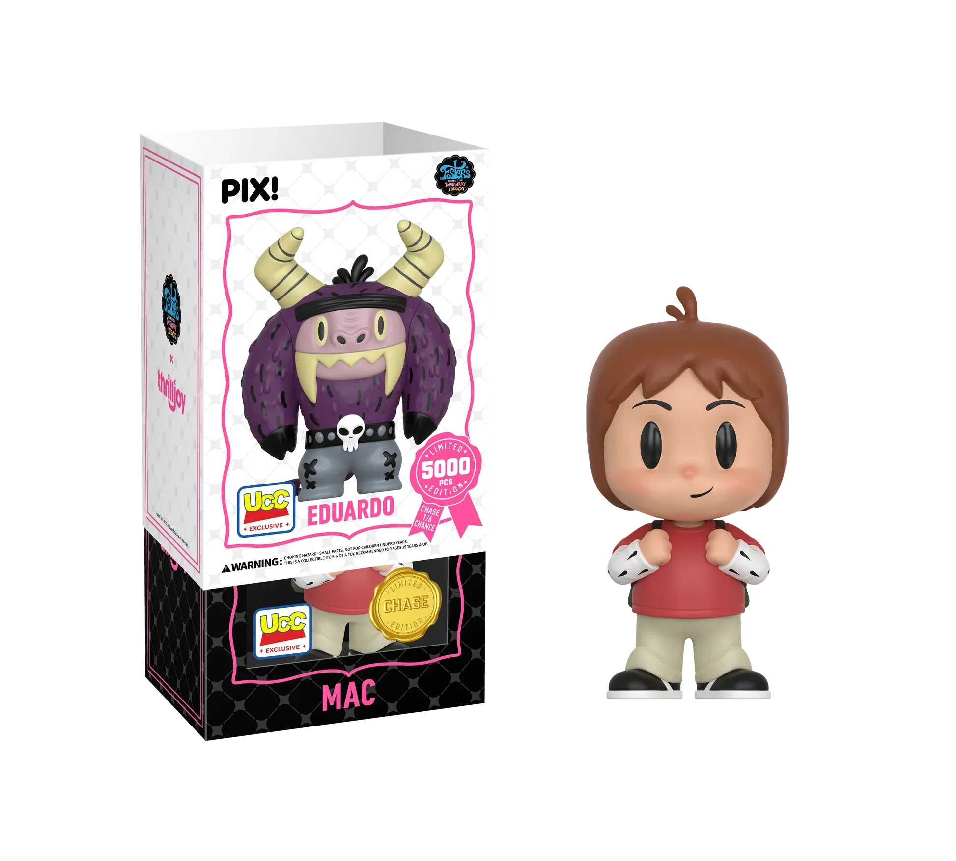 [Thrilljoy] [EXCLUSIVE] Foster's Home for Imaginary Friends - Eduardo LE5000 PIX Vinyl Figure (1 in 6 Chance at Chase) - Image 4
