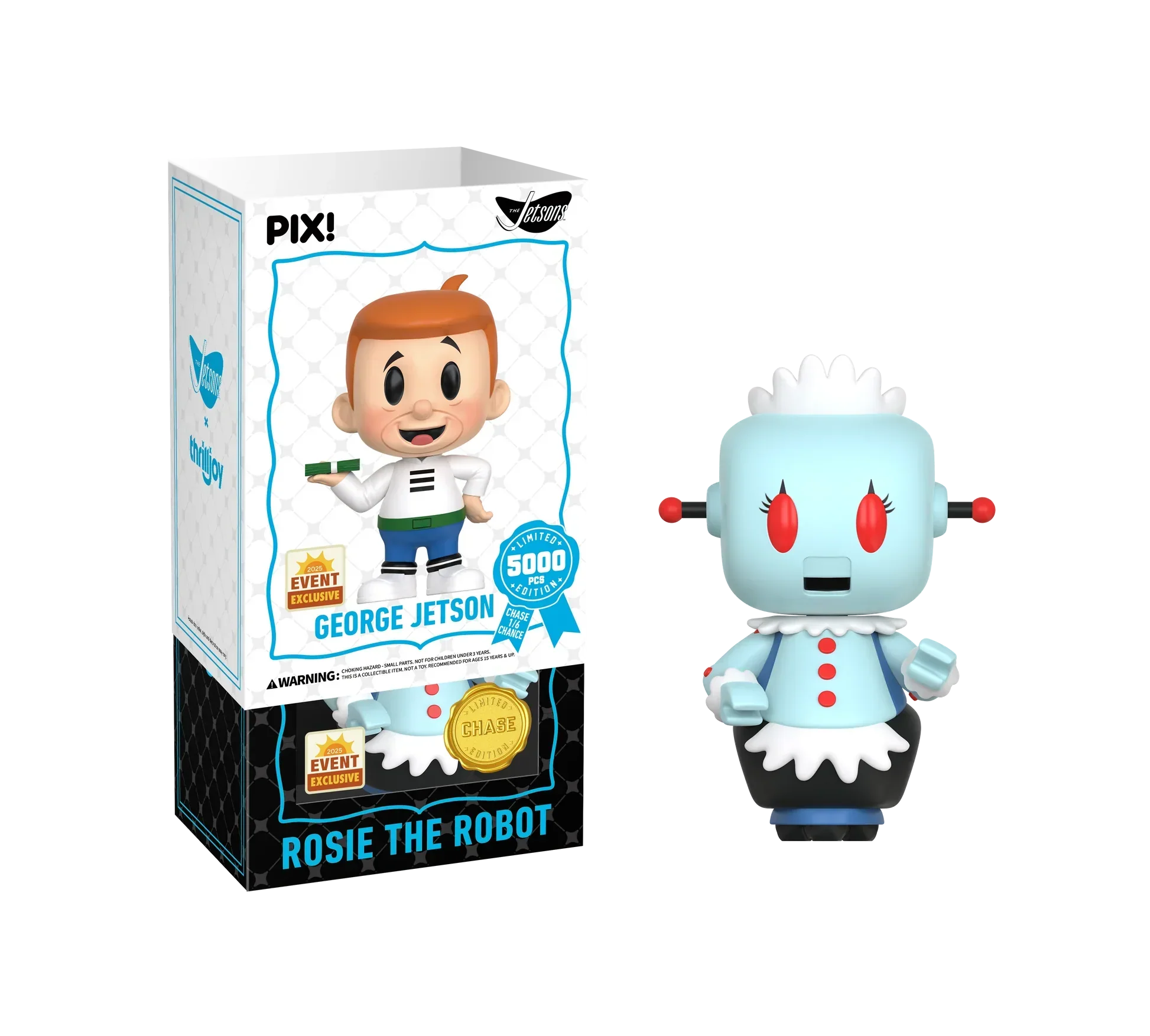 [Thrilljoy] [EXCLUSIVE] Hanna-Barbera's The Jetsons - George Jetson LE5000 PIX Vinyl Figure (1 in 6 Chance at Chase) - Image 4