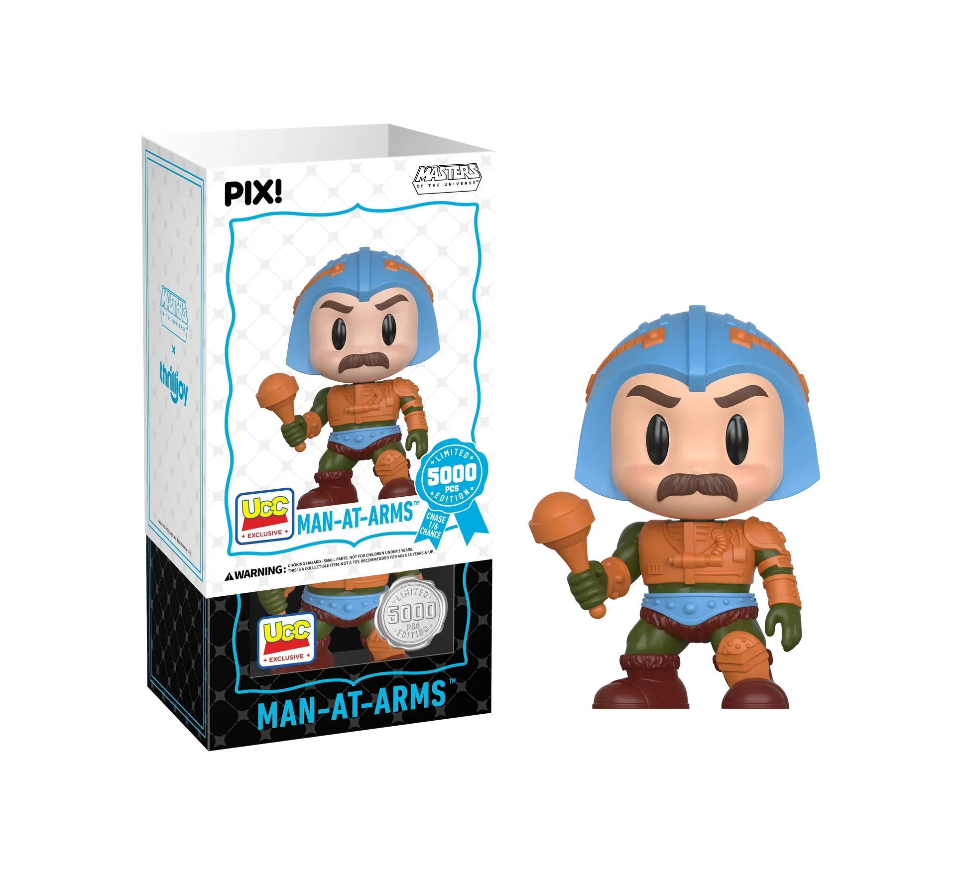 [Thrilljoy] [EXCLUSIVE] Masters of the Universe - Man-At-Arms LE5000 PIX Vinyl Figure (1 in 6 Chance at Chase) - Image 2