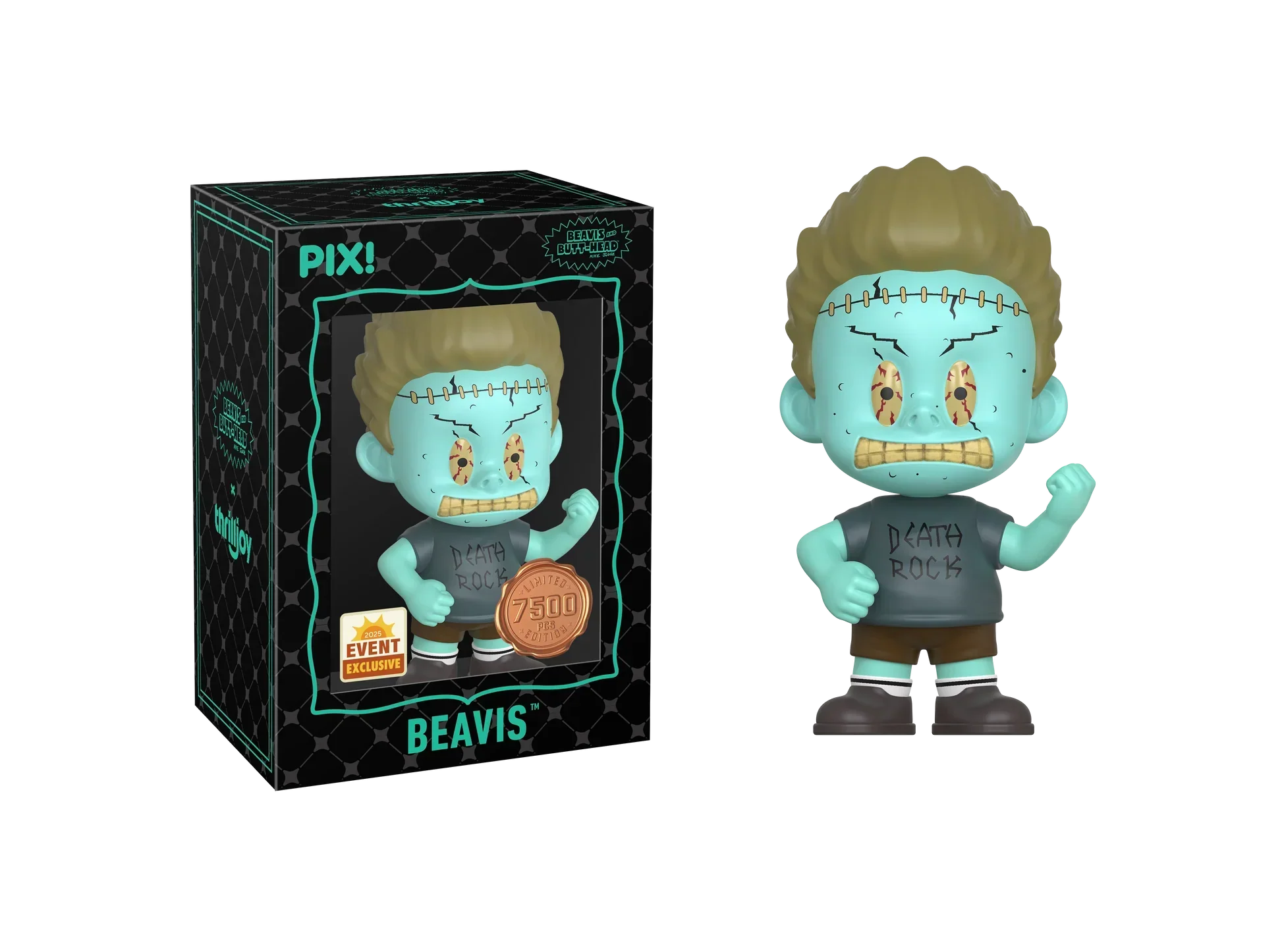 [Thrilljoy] [EXCLUSIVE] MTV's Beavis and Butt-Head - Beavis LE7500 PIX Vinyl Figure (1 in 6 Chance at Chase) - Image 3
