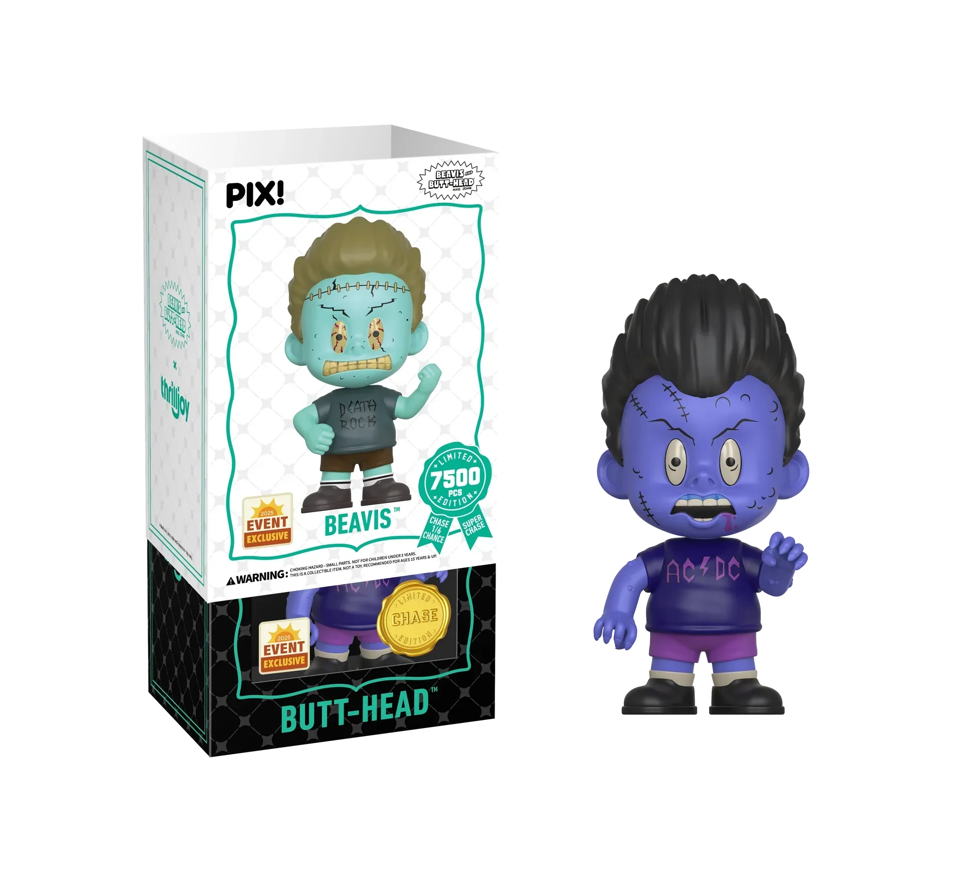 [Thrilljoy] [EXCLUSIVE] MTV's Beavis and Butt-Head - Beavis LE7500 PIX Vinyl Figure (1 in 6 Chance at Chase) - Image 4
