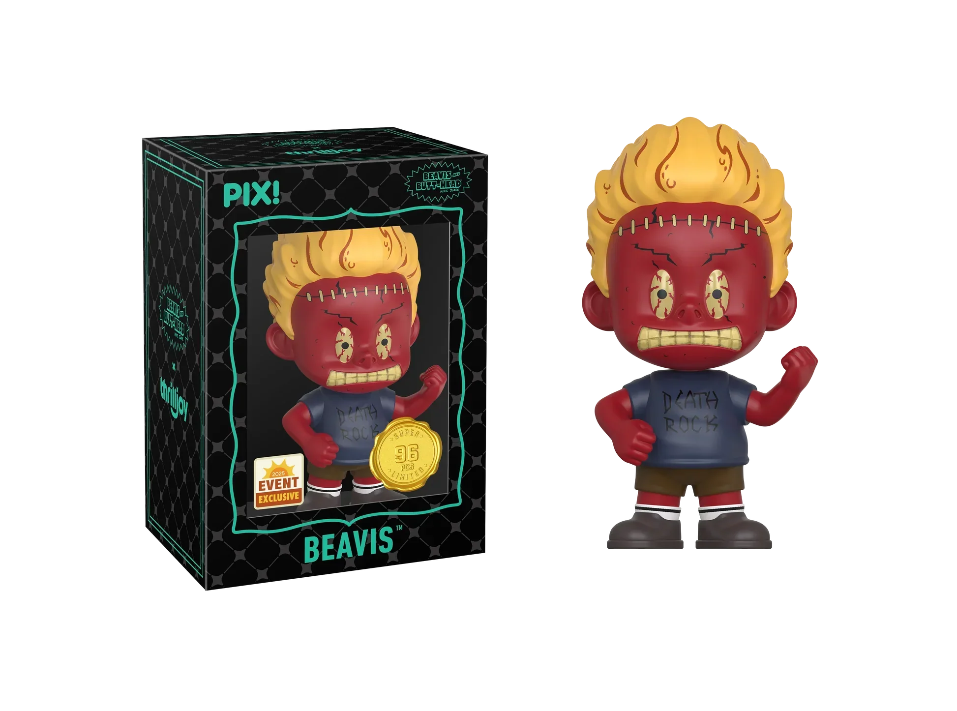 [Thrilljoy] [EXCLUSIVE] MTV's Beavis and Butt-Head - Beavis LE7500 PIX Vinyl Figure (1 in 6 Chance at Chase) - Image 7