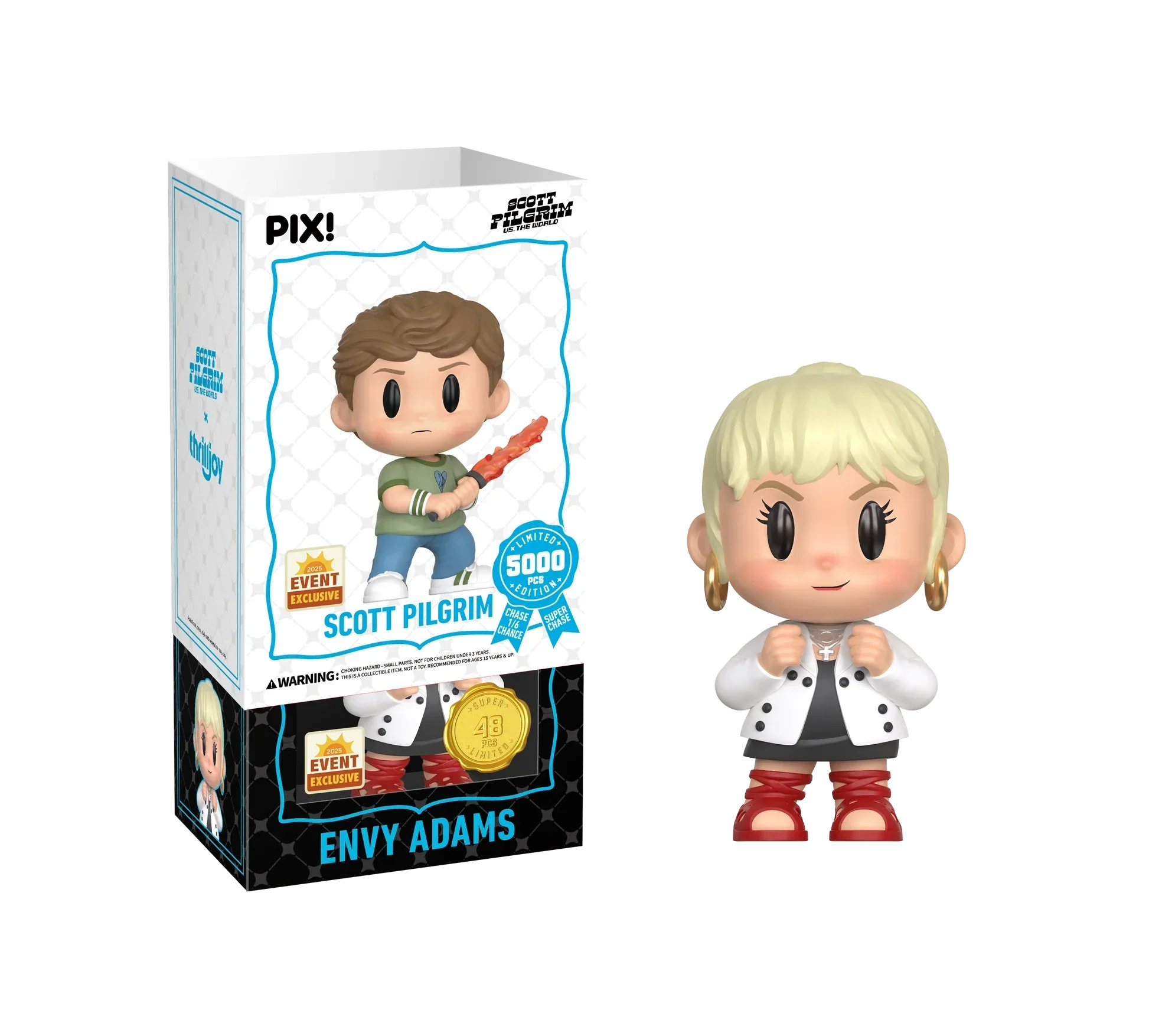 [Thrilljoy] [EXCLUSIVE] Scott Pilgrim vs The World - Scott Pilgrim LE5000 PIX Vinyl Figure (1 in 6 Chance at Chase) - Image 6