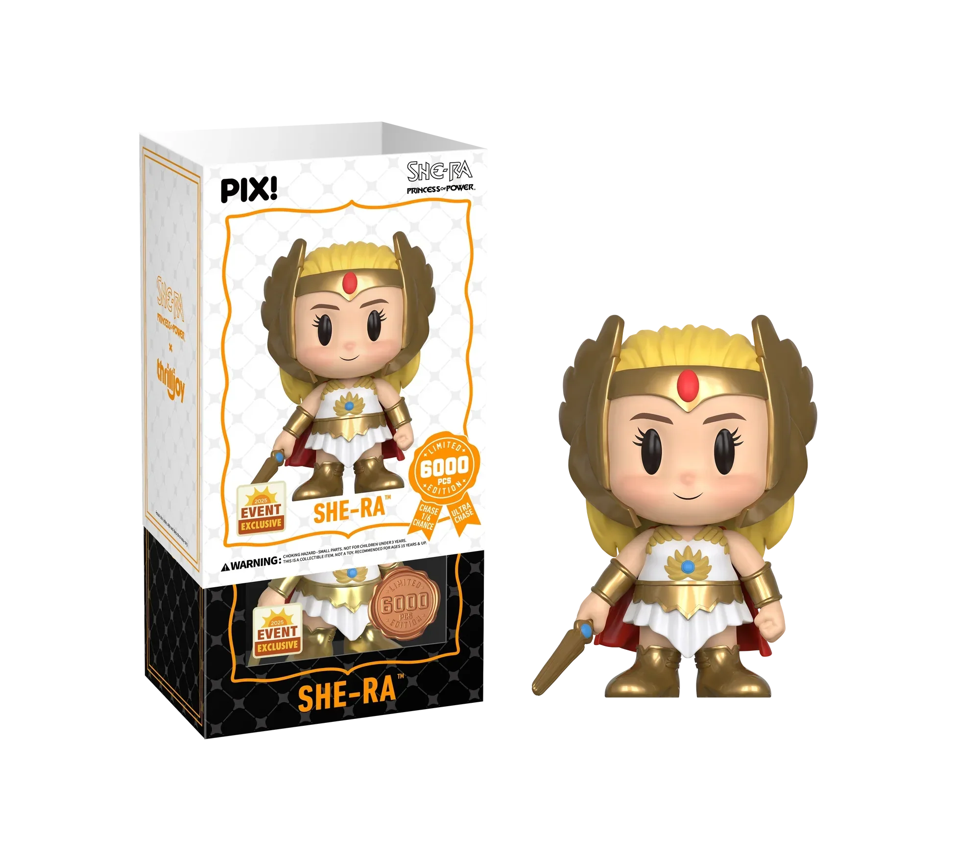 [Thrilljoy] [EXCLUSIVE] She-Ra and the Princess of Power - She-Ra LE6000 PIX Vinyl Figure (1 in 6 Chance at Chase) - Image 2