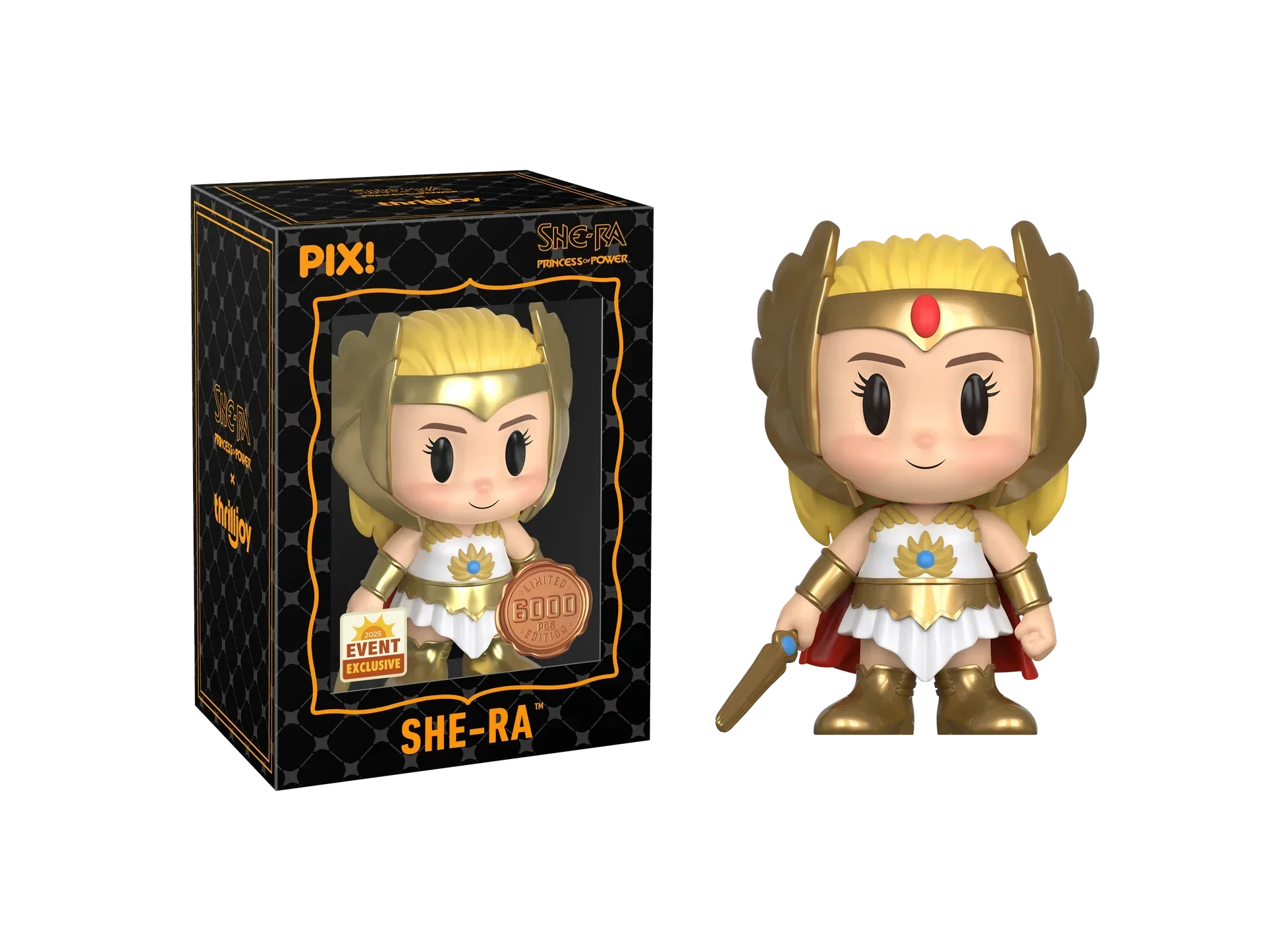 [Thrilljoy] [EXCLUSIVE] She-Ra and the Princess of Power - She-Ra LE6000 PIX Vinyl Figure (1 in 6 Chance at Chase) - Image 3