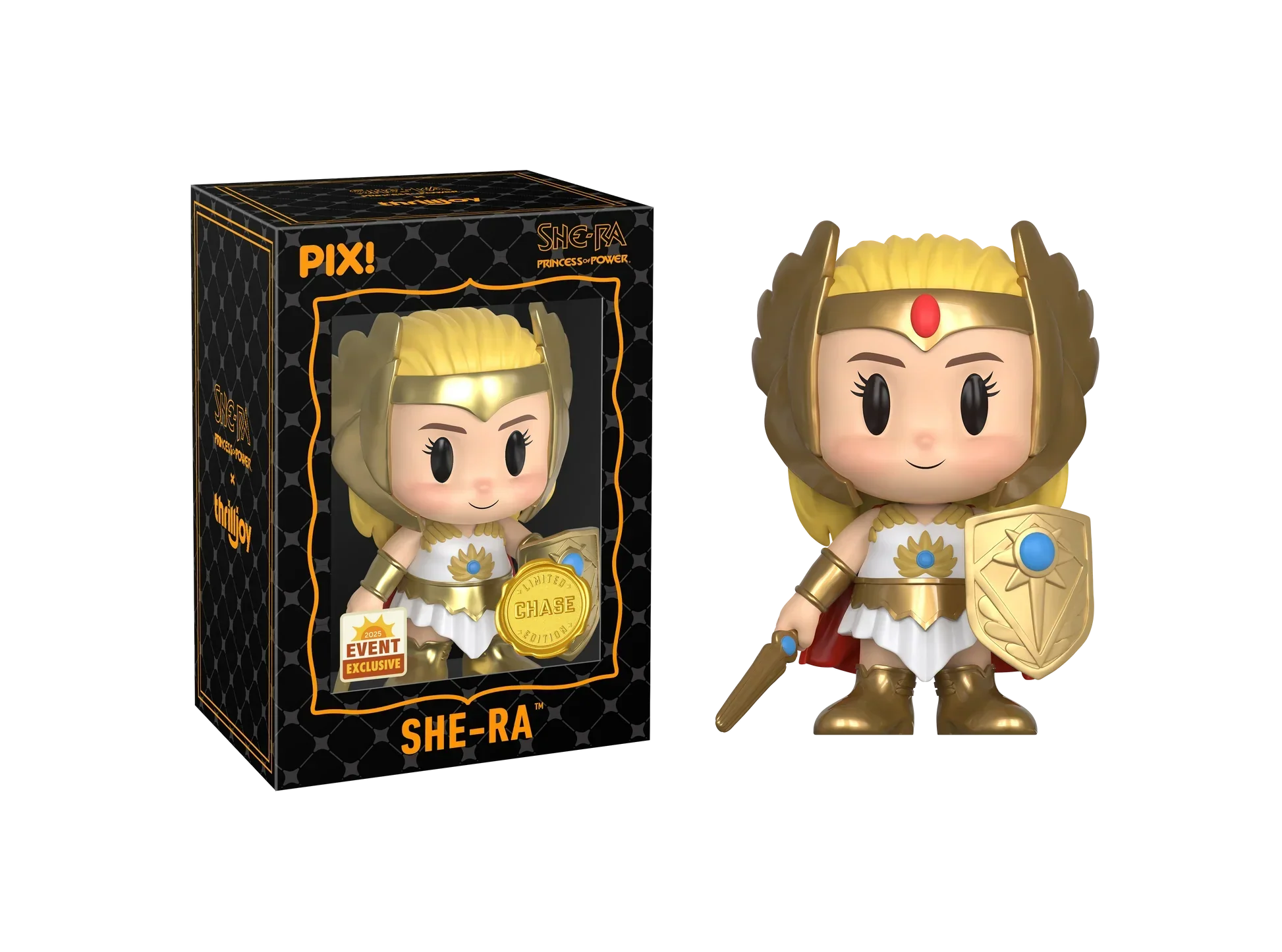 [Thrilljoy] [EXCLUSIVE] She-Ra and the Princess of Power - She-Ra LE6000 PIX Vinyl Figure (1 in 6 Chance at Chase) - Image 5