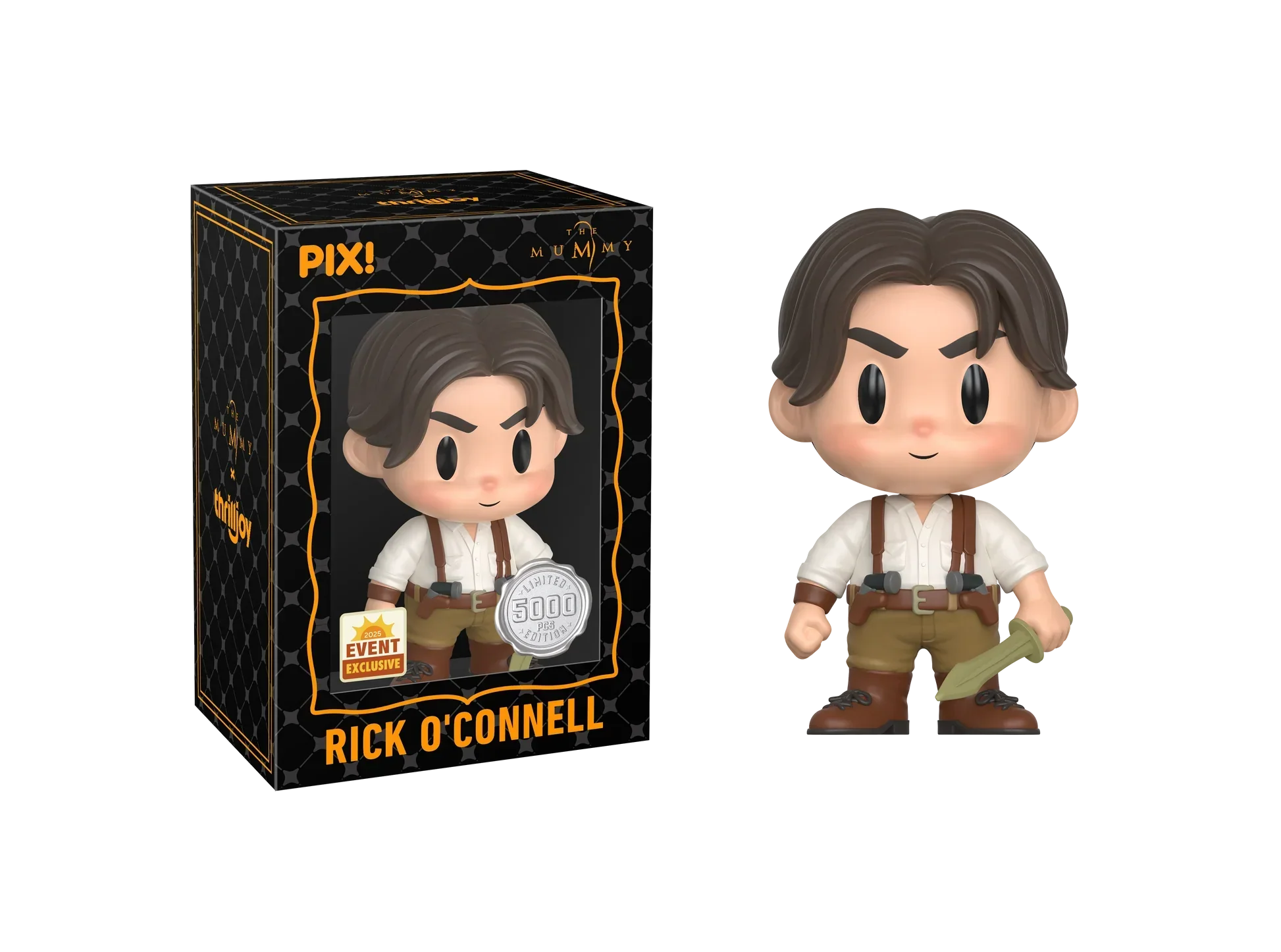 [Thrilljoy] [EXCLUSIVE] The Mummy - Rick O'Connell LE5000 PIX Vinyl Figure (1 in 6 Chance at Chase) - Image 3