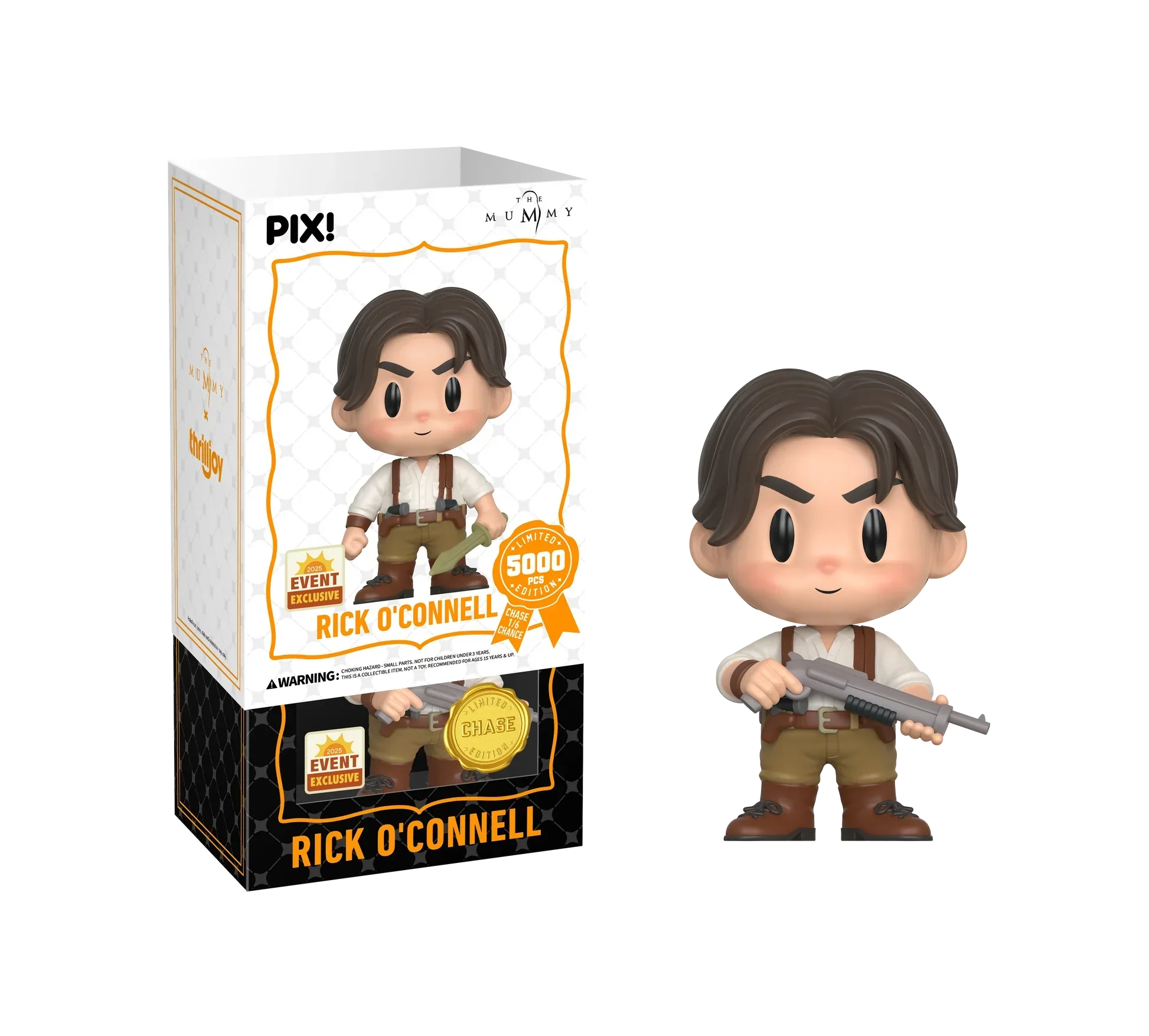 [Thrilljoy] [EXCLUSIVE] The Mummy - Rick O'Connell LE5000 PIX Vinyl Figure (1 in 6 Chance at Chase) - Image 4