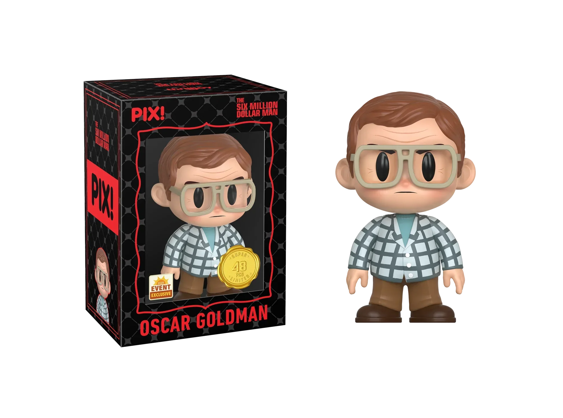 [Thrilljoy] [EXCLUSIVE] The Six Million Dollar Man - Steve Austin LE5000 PIX Vinyl Figure (1 in 6 Chance at Chase) - Image 5