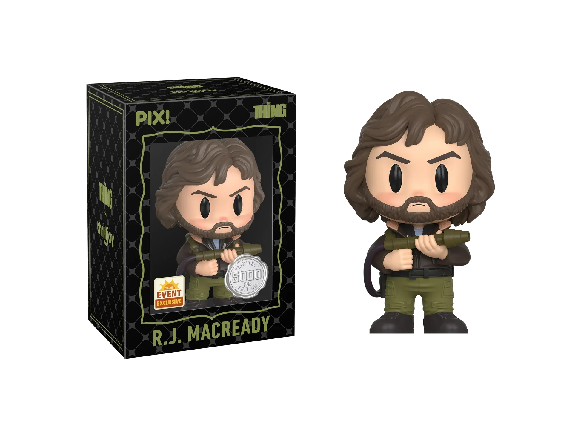 [Thrilljoy] [EXCLUSIVE] The Thing - R.J. MacReady LE5000 PIX Vinyl Figure (1 in 6 Chance at Chase) - Image 3