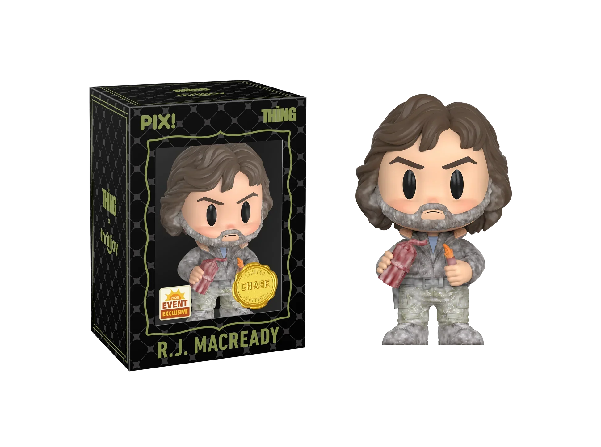 [Thrilljoy] [EXCLUSIVE] The Thing - R.J. MacReady LE5000 PIX Vinyl Figure (1 in 6 Chance at Chase) - Image 5