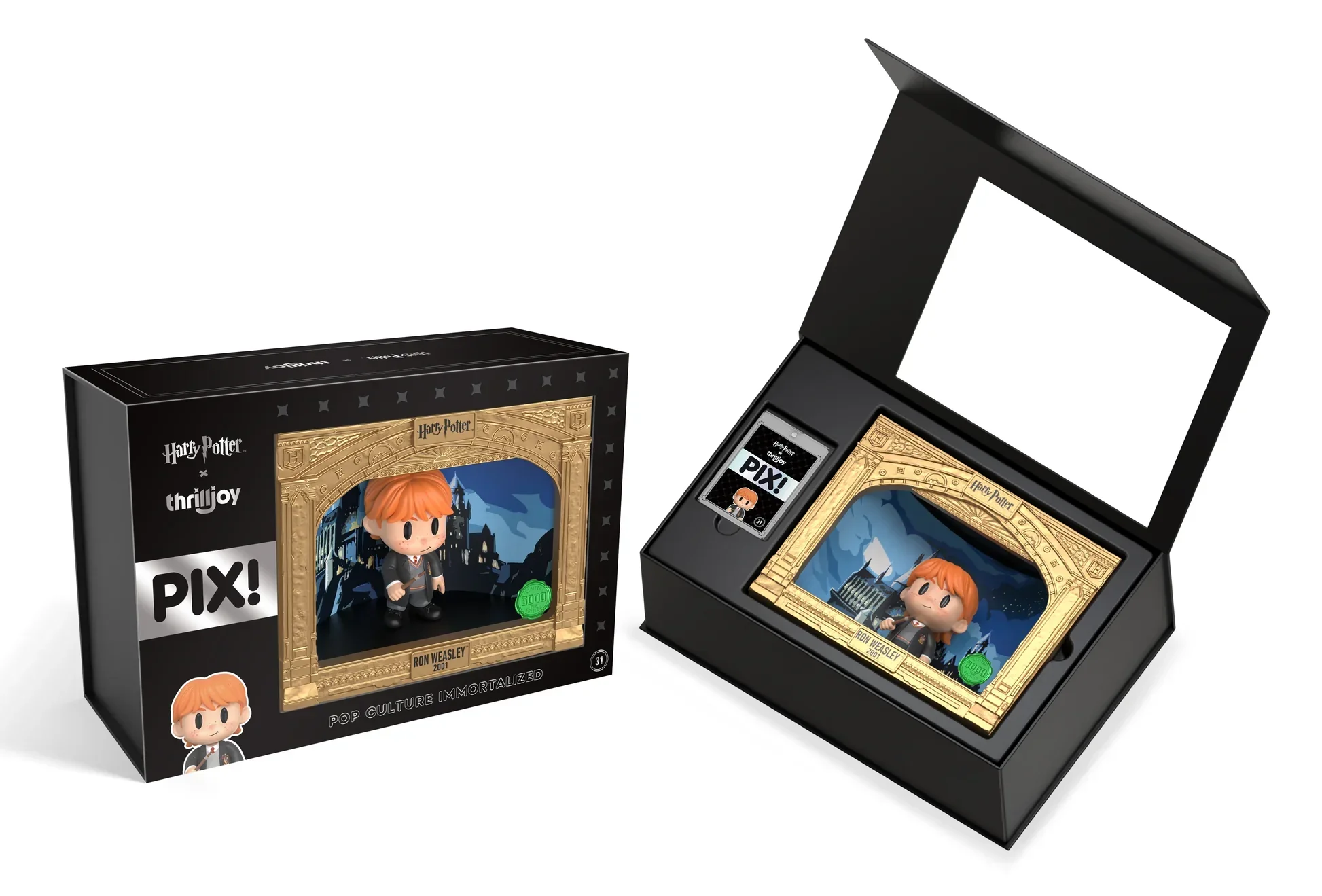 [Thrilljoy] Harry Potter and the Wizarding World - Ron Weasley LE3000 PIX Classic Vinyl Figure (1 in 6 Chance at Chase) - Image 3