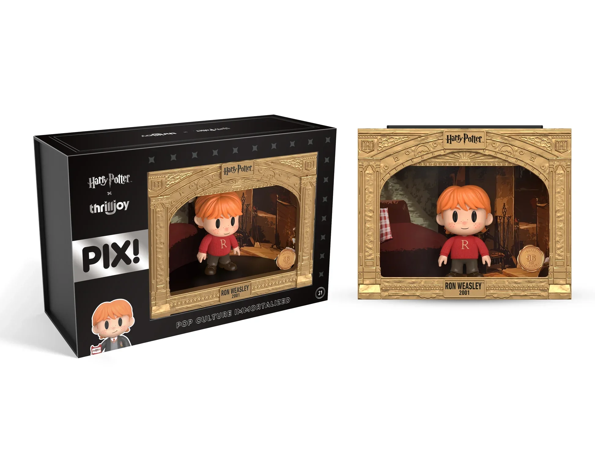 [Thrilljoy] Harry Potter and the Wizarding World - Ron Weasley LE3000 PIX Classic Vinyl Figure (1 in 6 Chance at Chase) - Image 5