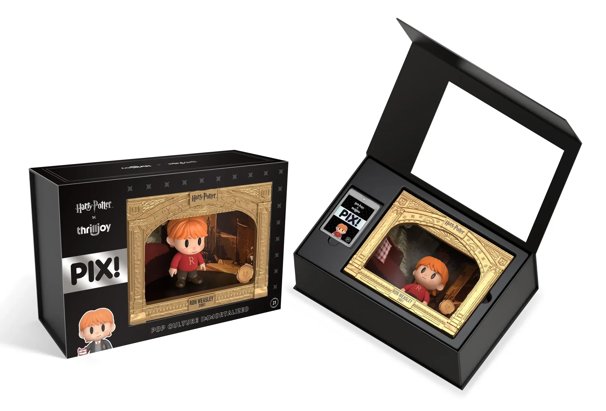 [Thrilljoy] Harry Potter and the Wizarding World - Ron Weasley LE3000 PIX Classic Vinyl Figure (1 in 6 Chance at Chase) - Image 6