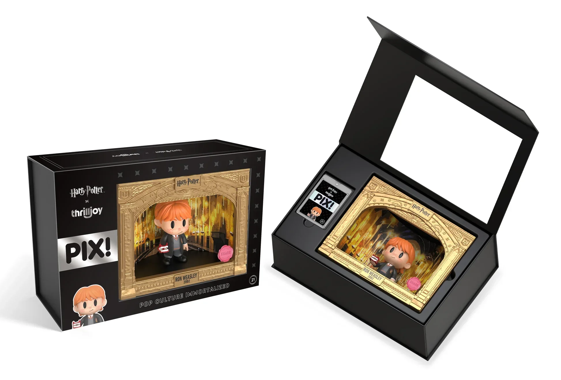 [Thrilljoy] Harry Potter and the Wizarding World - Ron Weasley LE3000 PIX Classic Vinyl Figure (1 in 6 Chance at Chase) - Image 9