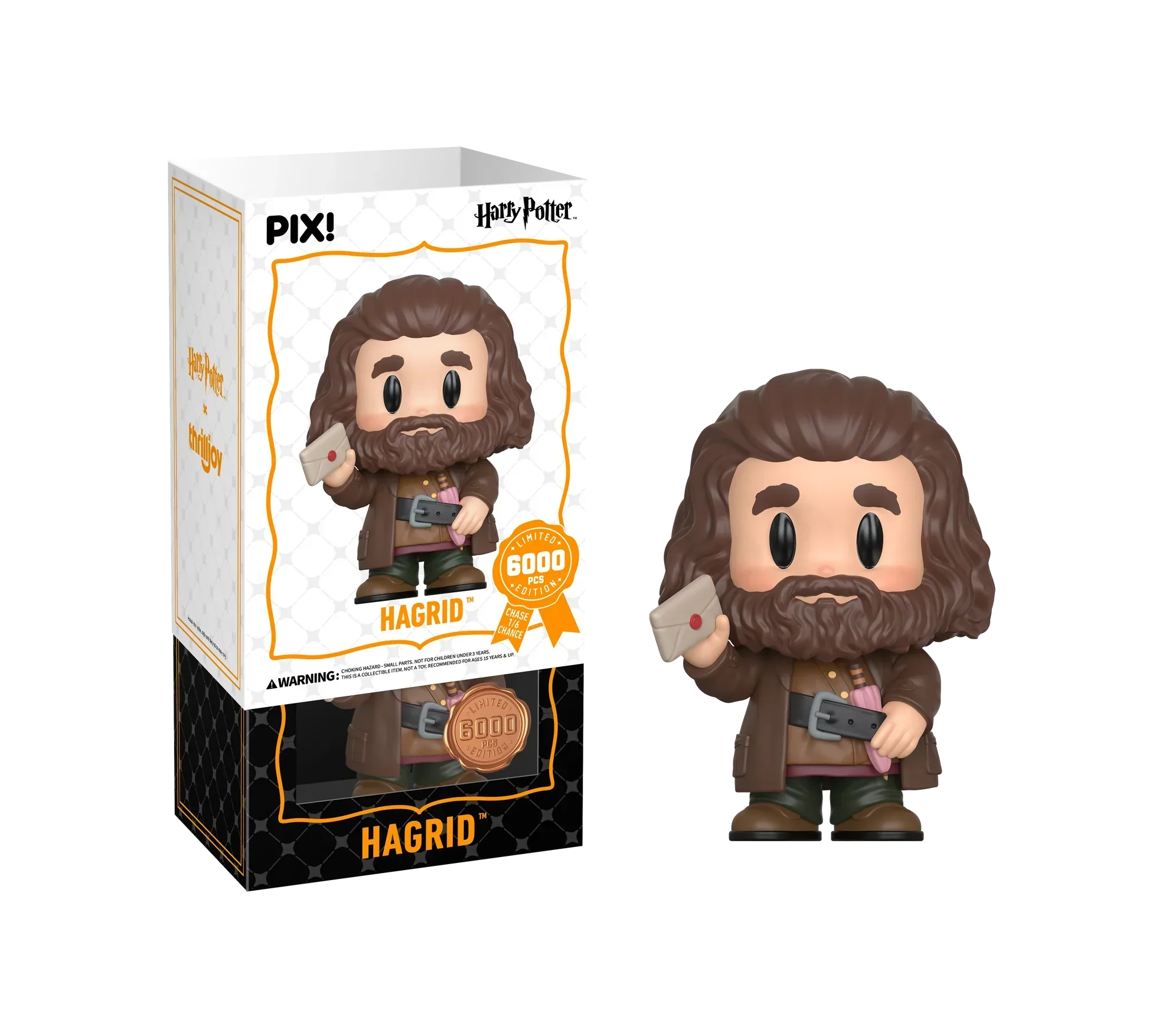 [Thrilljoy] Harry Potter and The Wizarding World - Rubeus Hagrid LE6000 PIX Vinyl Figure (1 in 6 Chance at Chase) - Image 2