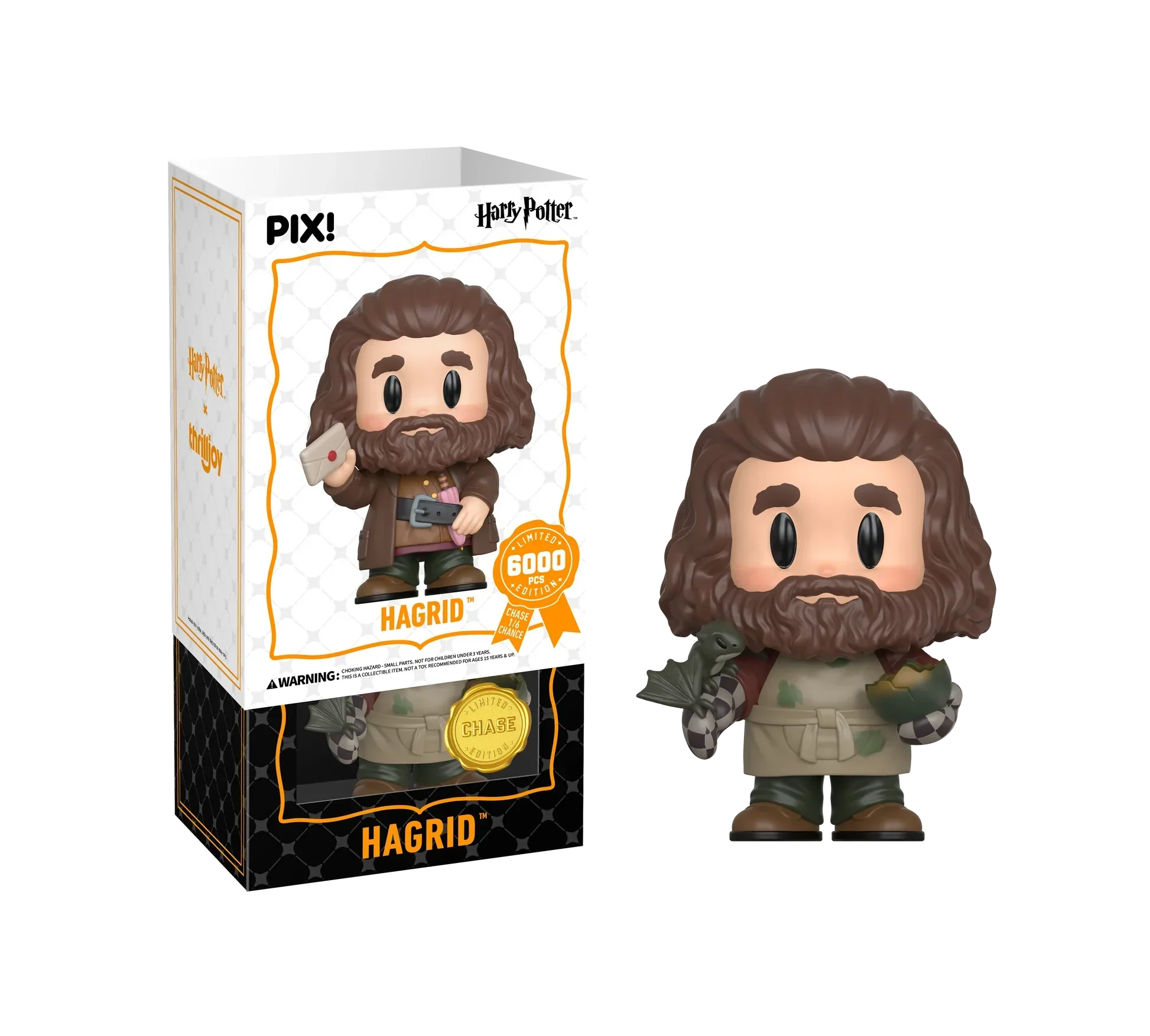 [Thrilljoy] Harry Potter and The Wizarding World - Rubeus Hagrid LE6000 PIX Vinyl Figure (1 in 6 Chance at Chase) - Image 4