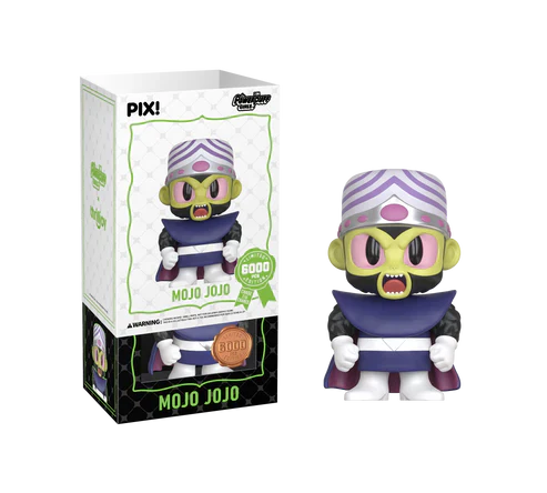 [Thrilljoy] Powerpuff Girls - Mojo Jojo LE6000 PIX Vinyl Figure (1 in 6 Chance at Chase) - Image 2