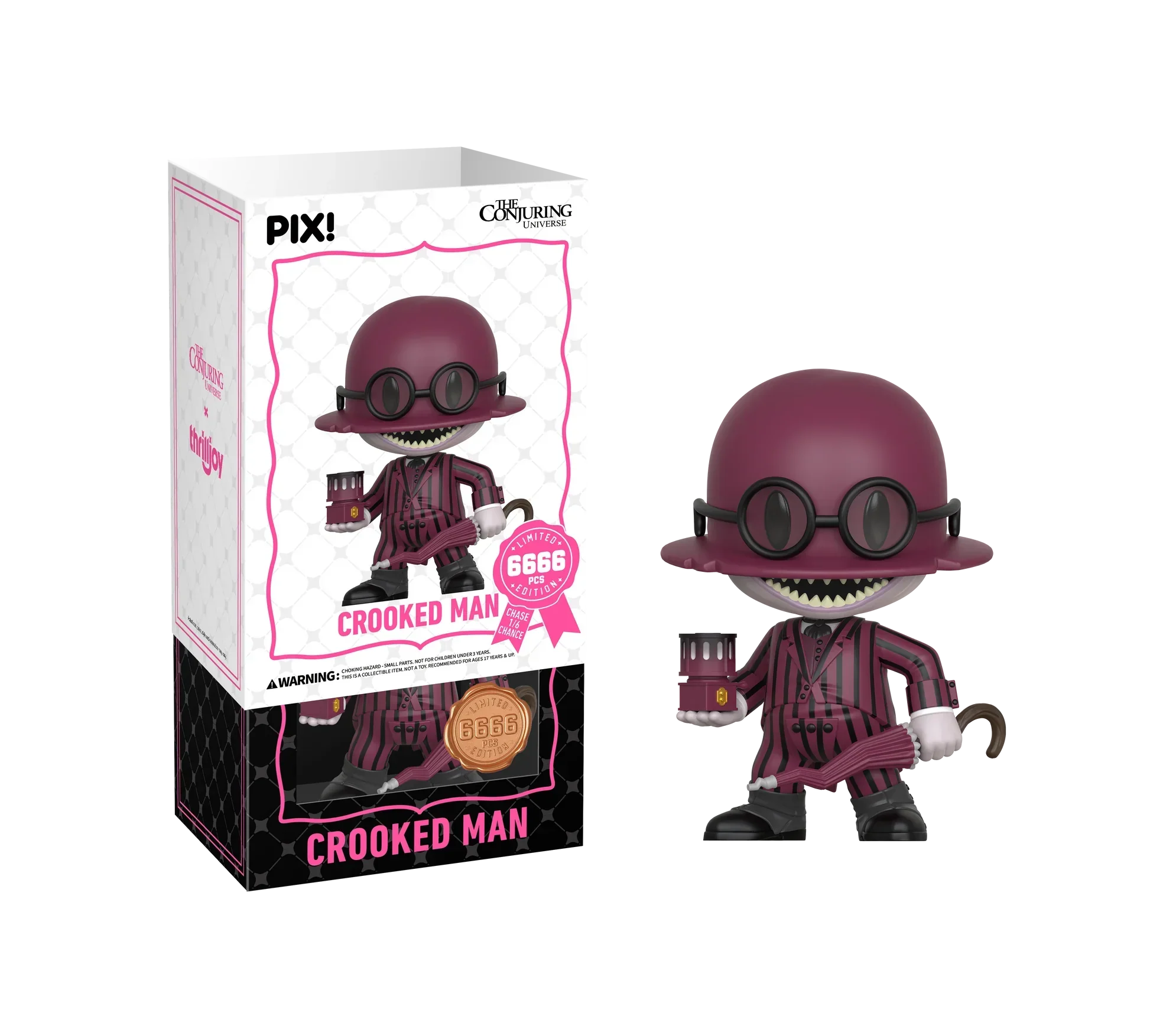 [Thrilljoy] The Conjuring Universe - The Crooked Man LE6666 PIX Vinyl Figure (1 in 6 Chance at Chase) - Image 2