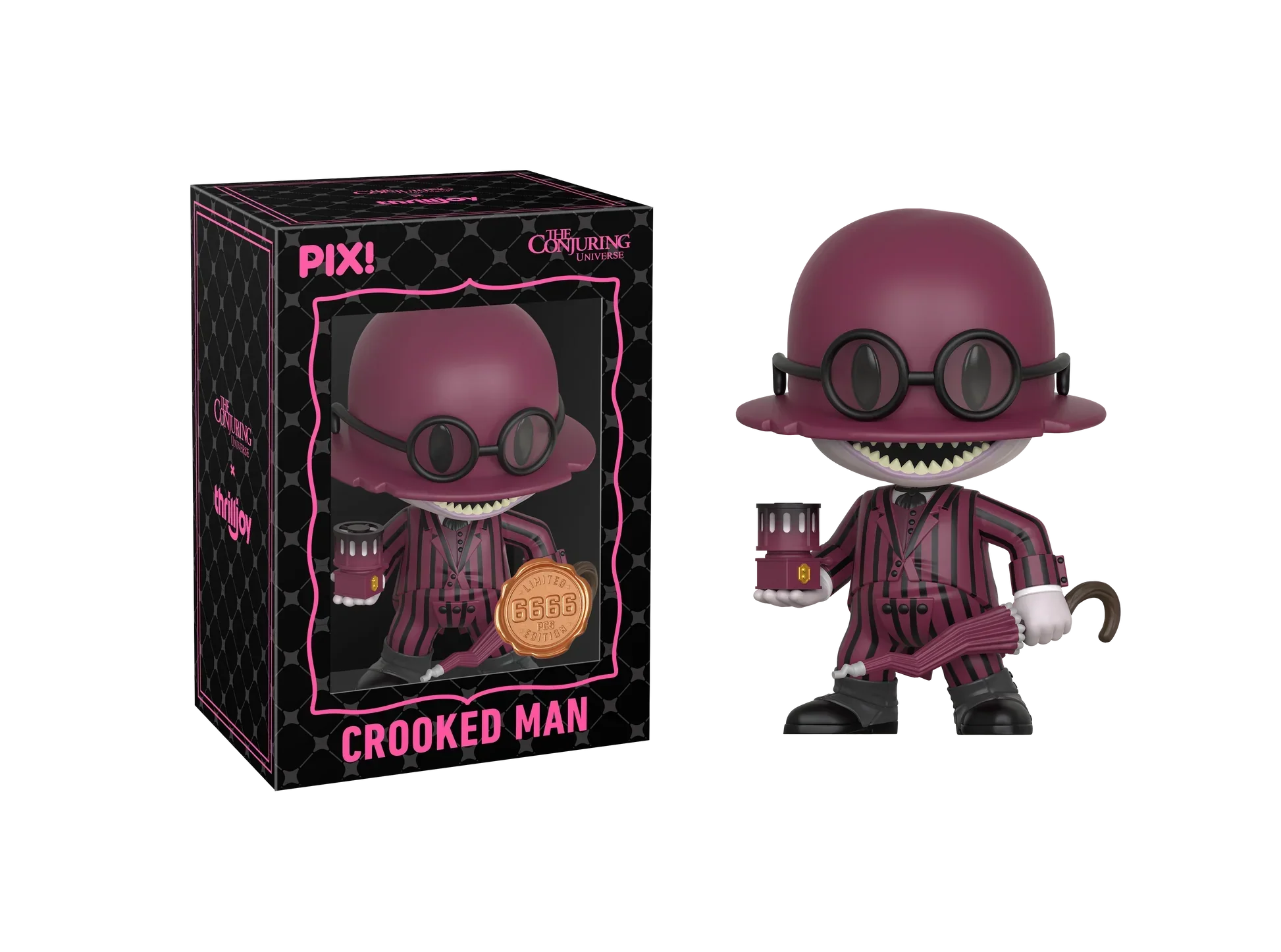[Thrilljoy] The Conjuring Universe - The Crooked Man LE6666 PIX Vinyl Figure (1 in 6 Chance at Chase) - Image 3