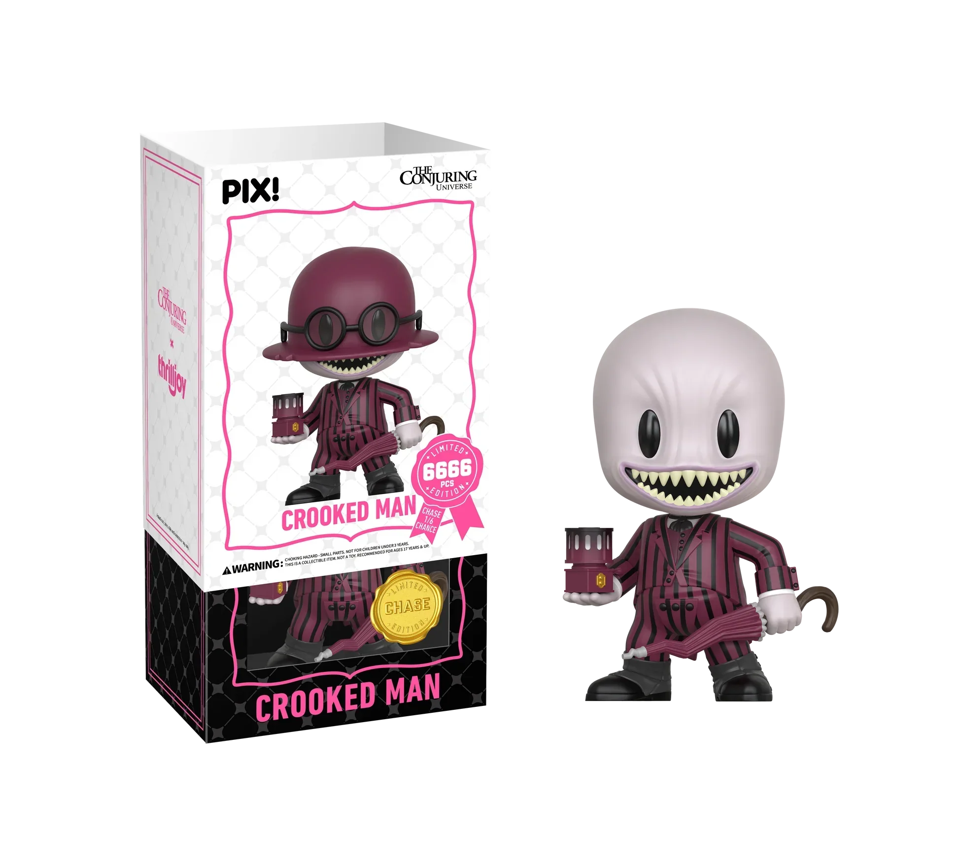 [Thrilljoy] The Conjuring Universe - The Crooked Man LE6666 PIX Vinyl Figure (1 in 6 Chance at Chase) - Image 4