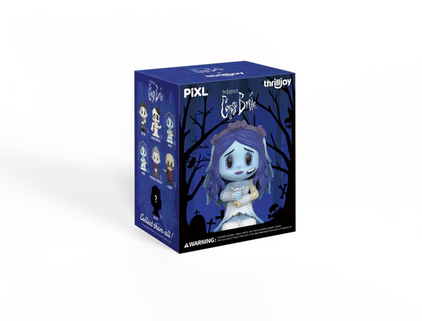 [Thrilljoy] Tim Burton's Corpse Bride PIXL Blind Box Vinyl (Chance at 1 of 300 hyper-rare “chase” pieces will be redeemable for a special 12” MEGA PIX!) - Image 3