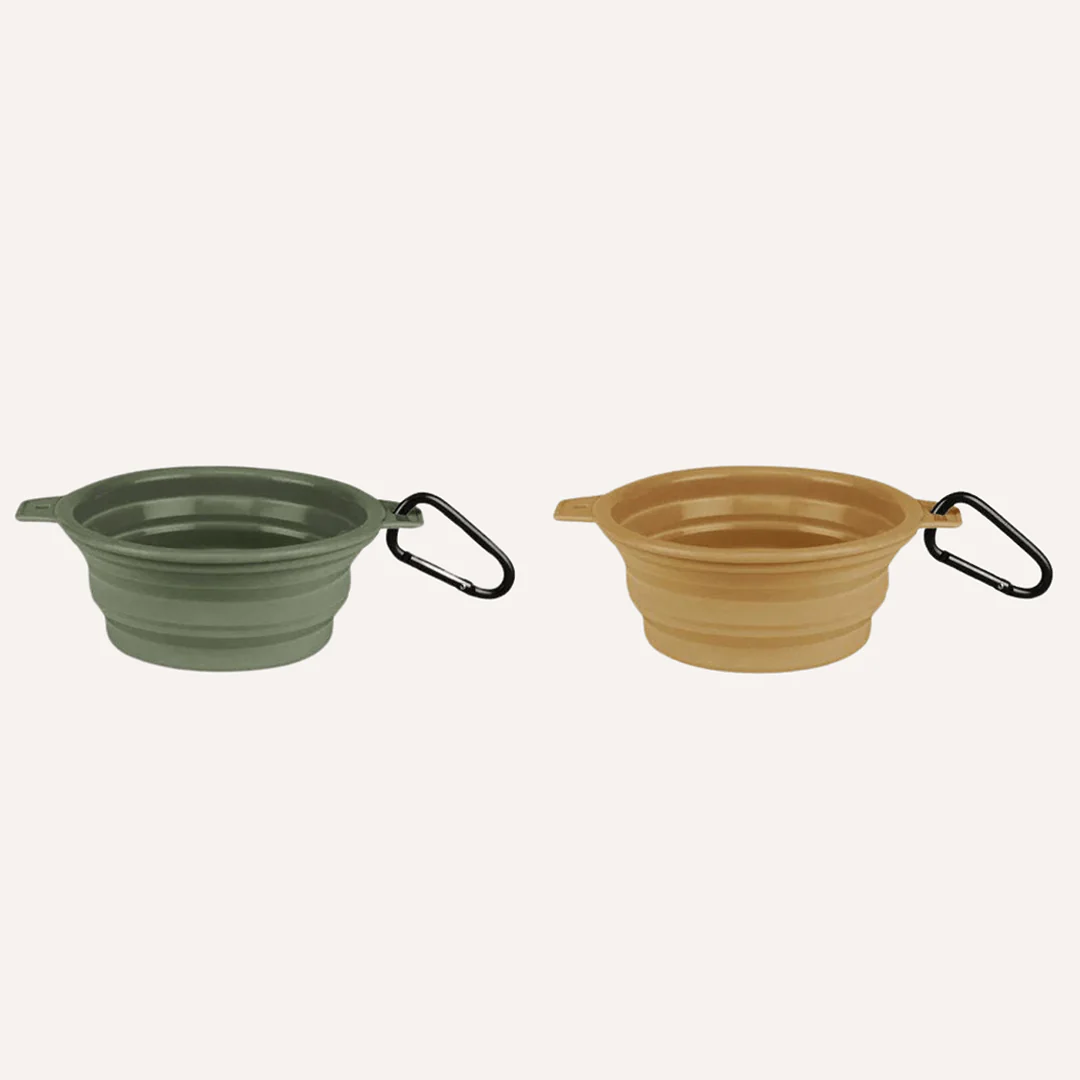 Tilley + Me Collapsible Travel Pet Bowl with Clip – Compact, Reusable and Easy to Clean - Image 3