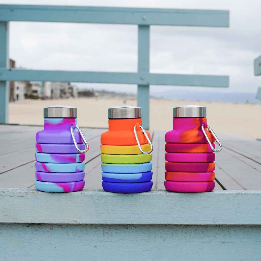 Tilley + Me Collapsible Water Bottle – Leakproof & Travel-Friendly Design - Image 14