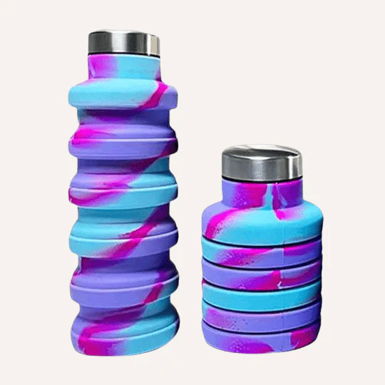 Tilley + Me Collapsible Water Bottle – Leakproof & Travel-Friendly Design - Image 17