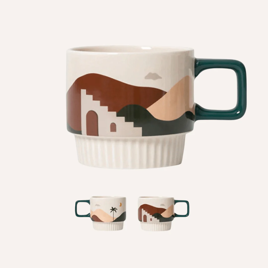 Tilley + Me Desert Vibe Artisanal Mug | Handcrafted Ceramic - Image 3
