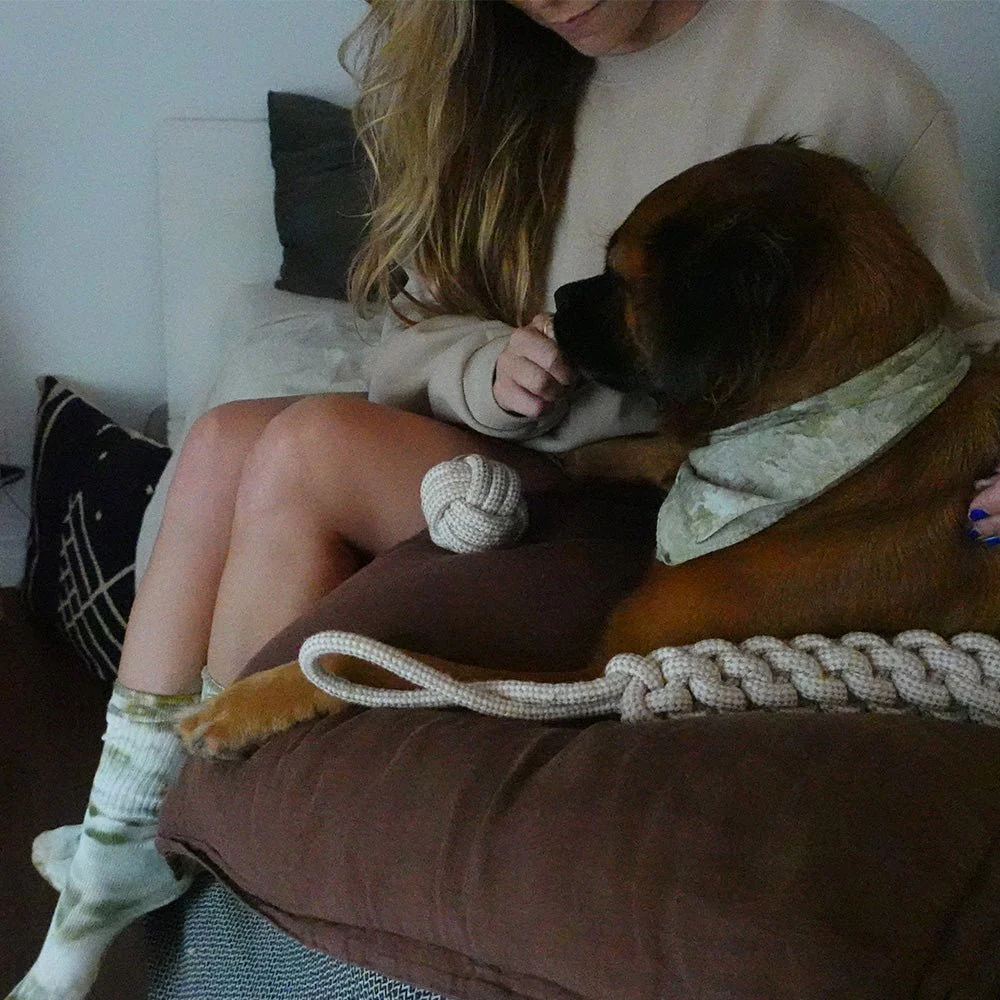Tilley + Me Indestructible Hemp Rope Tug Toy - Sustainable and Non-Toxic Pet Toy - Image 7