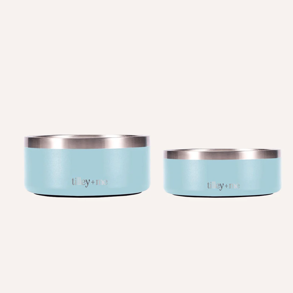 Tilley + Me Stainless Steel Pet Bowl – Non-Slip, Durable & Dishwasher Safe | 32oz and 64oz - Image 12