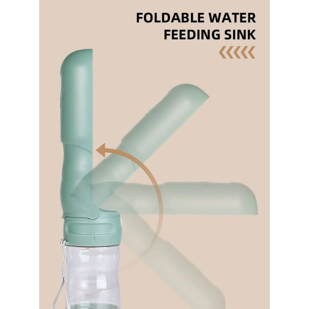 Tilley + Me Travel Dog Water Bottle with Treat Holder – Leakproof & BPA-Free 350mL - Image 15